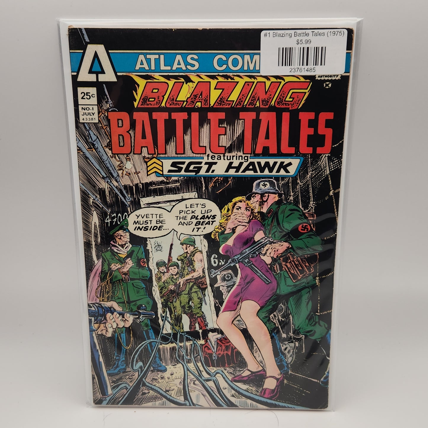 #1 Blazing Battle Tales (1975)