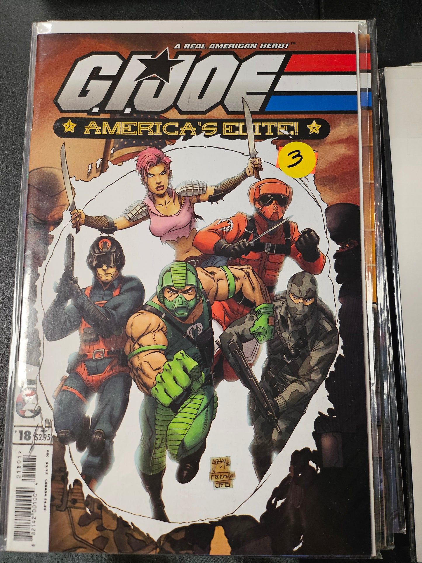 101.115 – #18 - G.I. Joe America’s Elite -2005–2008