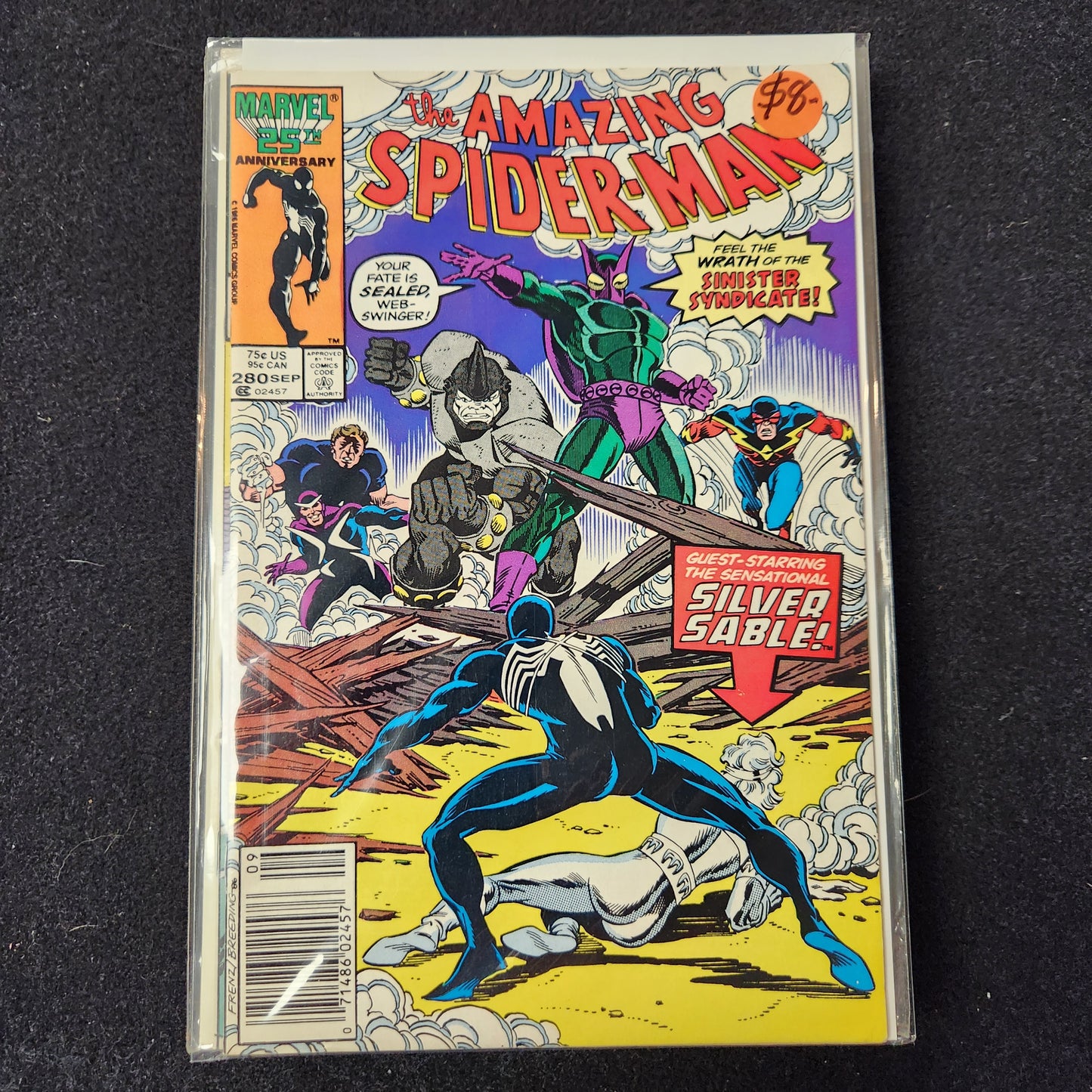 Amazing Spiderman V1 1963–1998 #280 (1986) — Sinister Syndicated