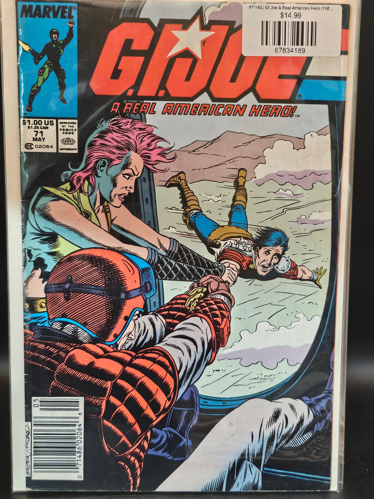 #71nMJ GI Joe A Real American Hero (1982 Marvel)