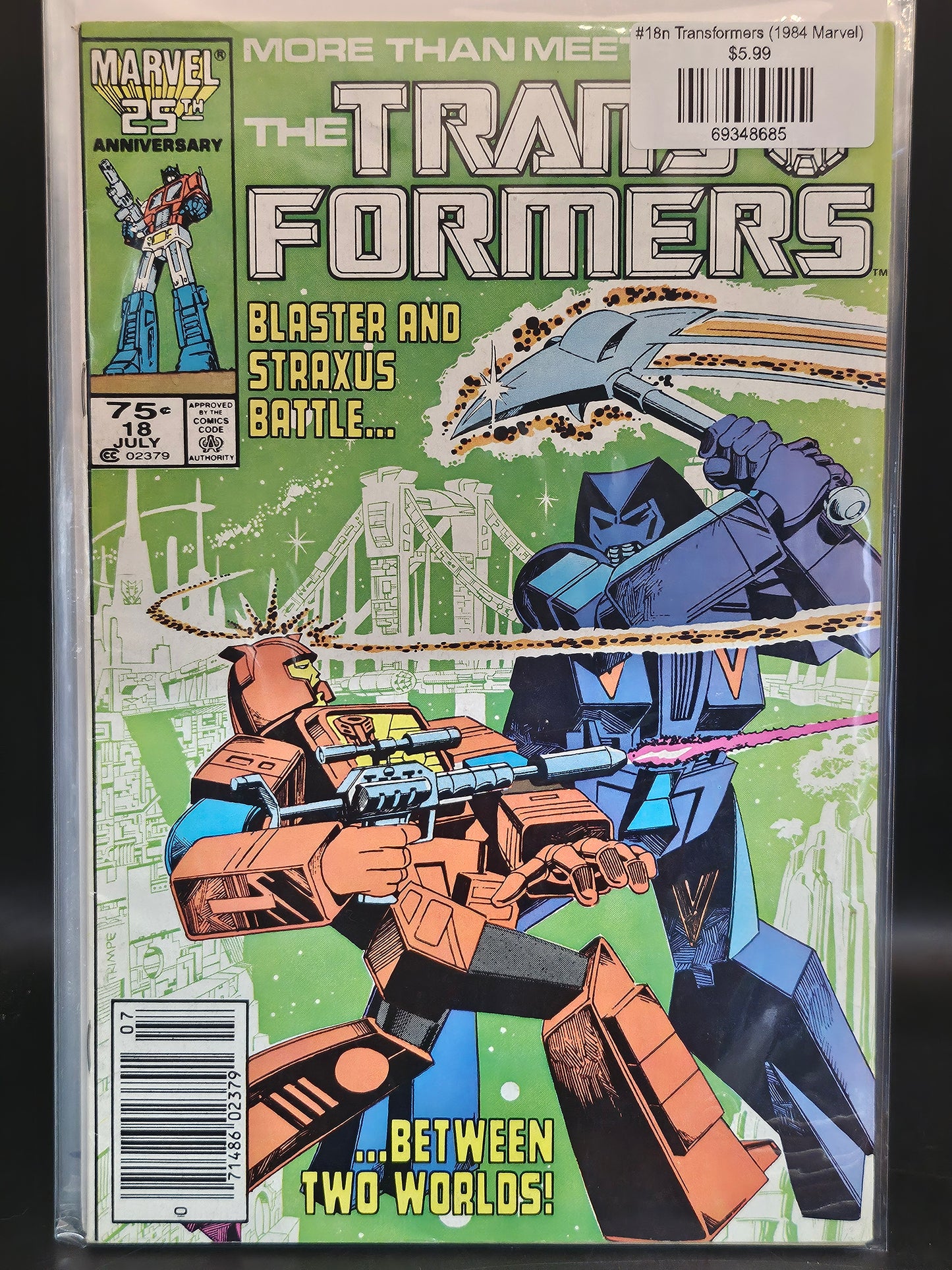 #18n Transformers (1984 Marvel)