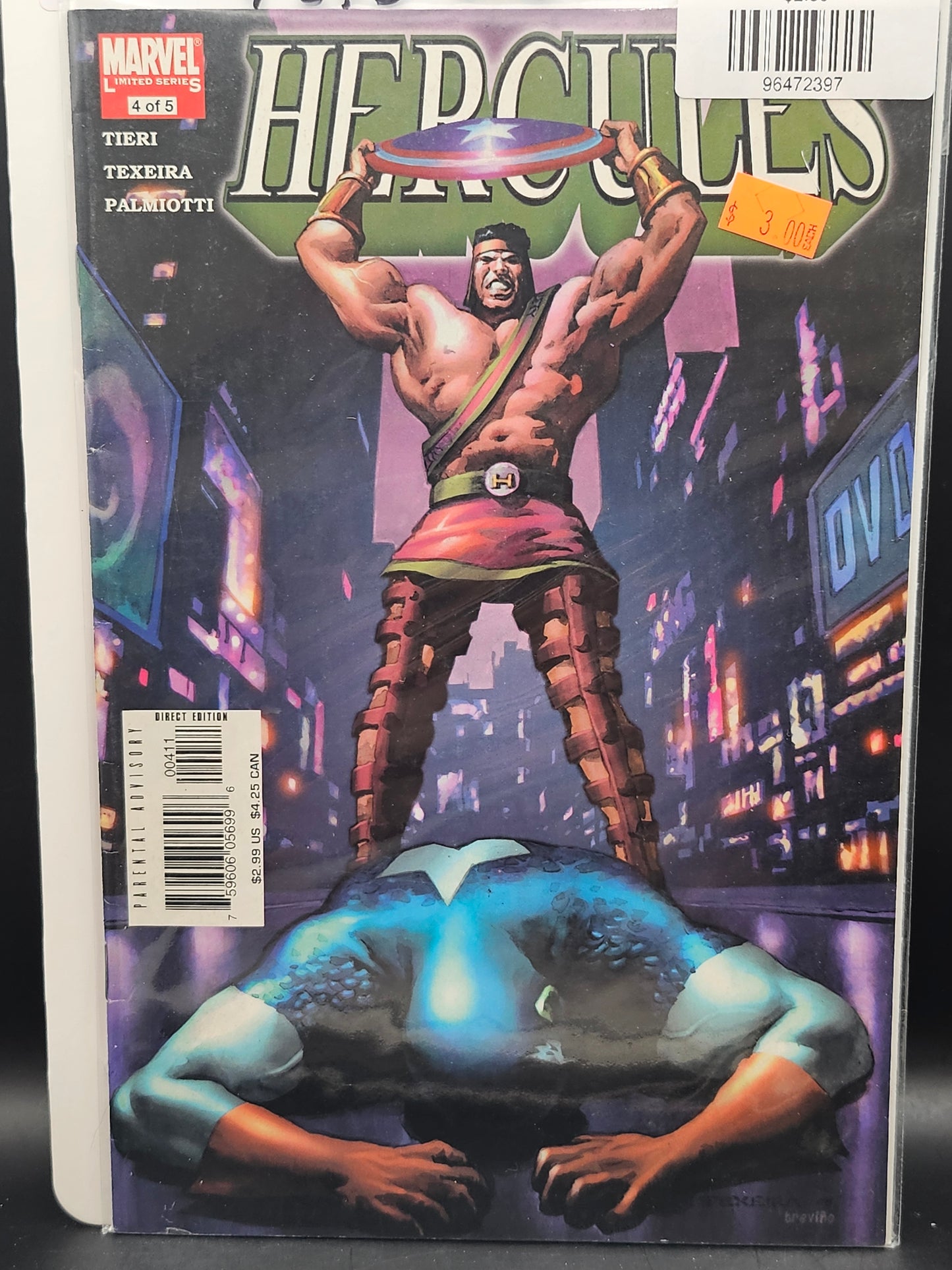 #4 Hercules (2005 3rd Series Marvel)