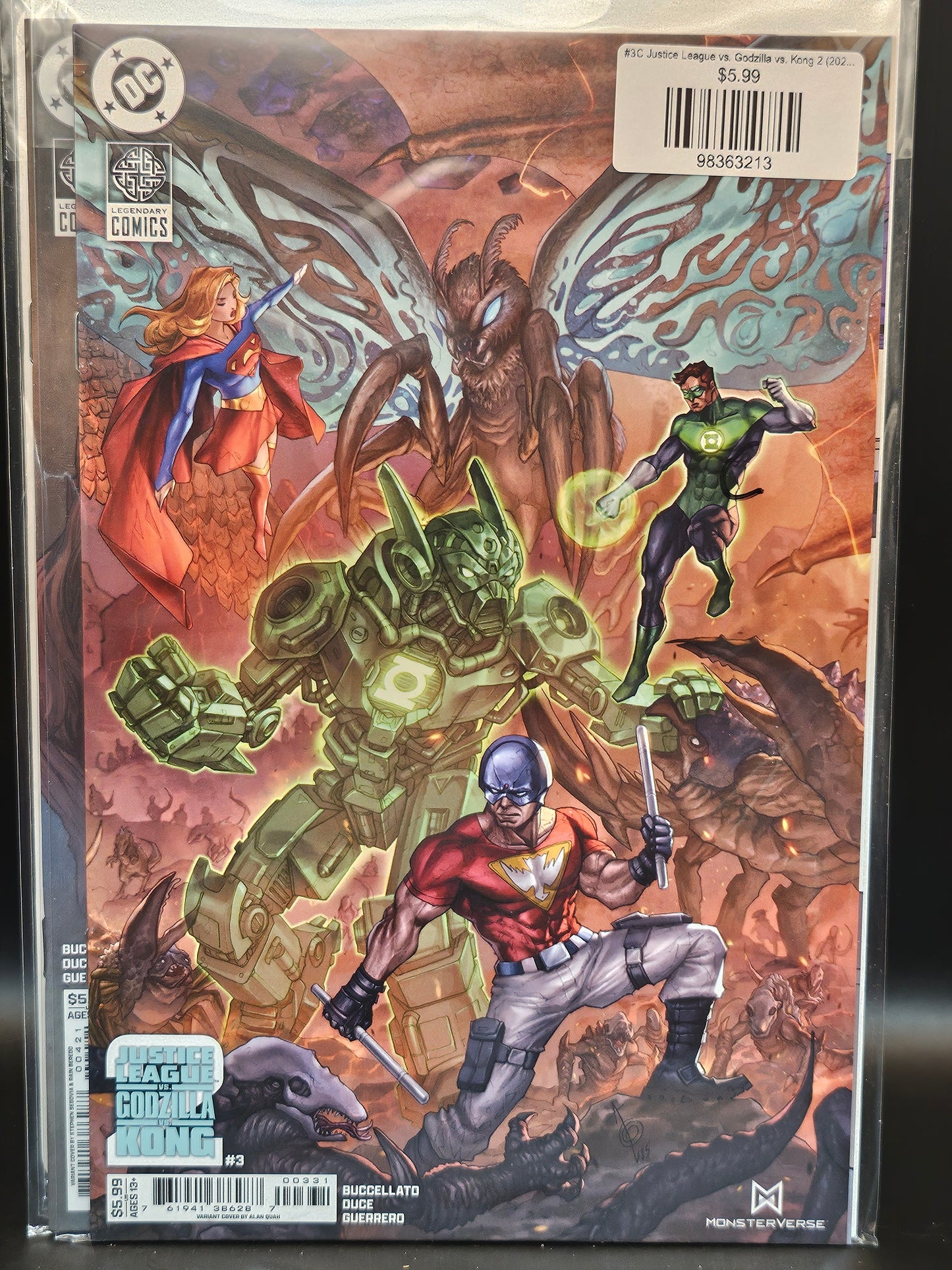 #3C Justice League vs. Godzilla vs. Kong 2 (2025 DC)