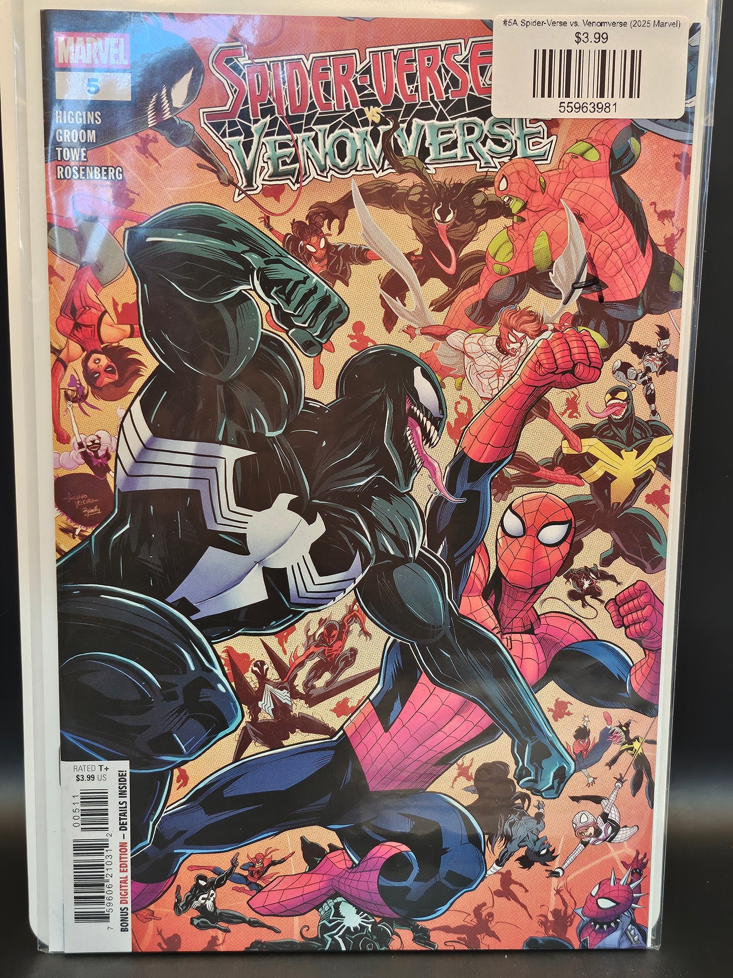 #5A Spider-Verse vs. Venomverse (2025 Marvel)