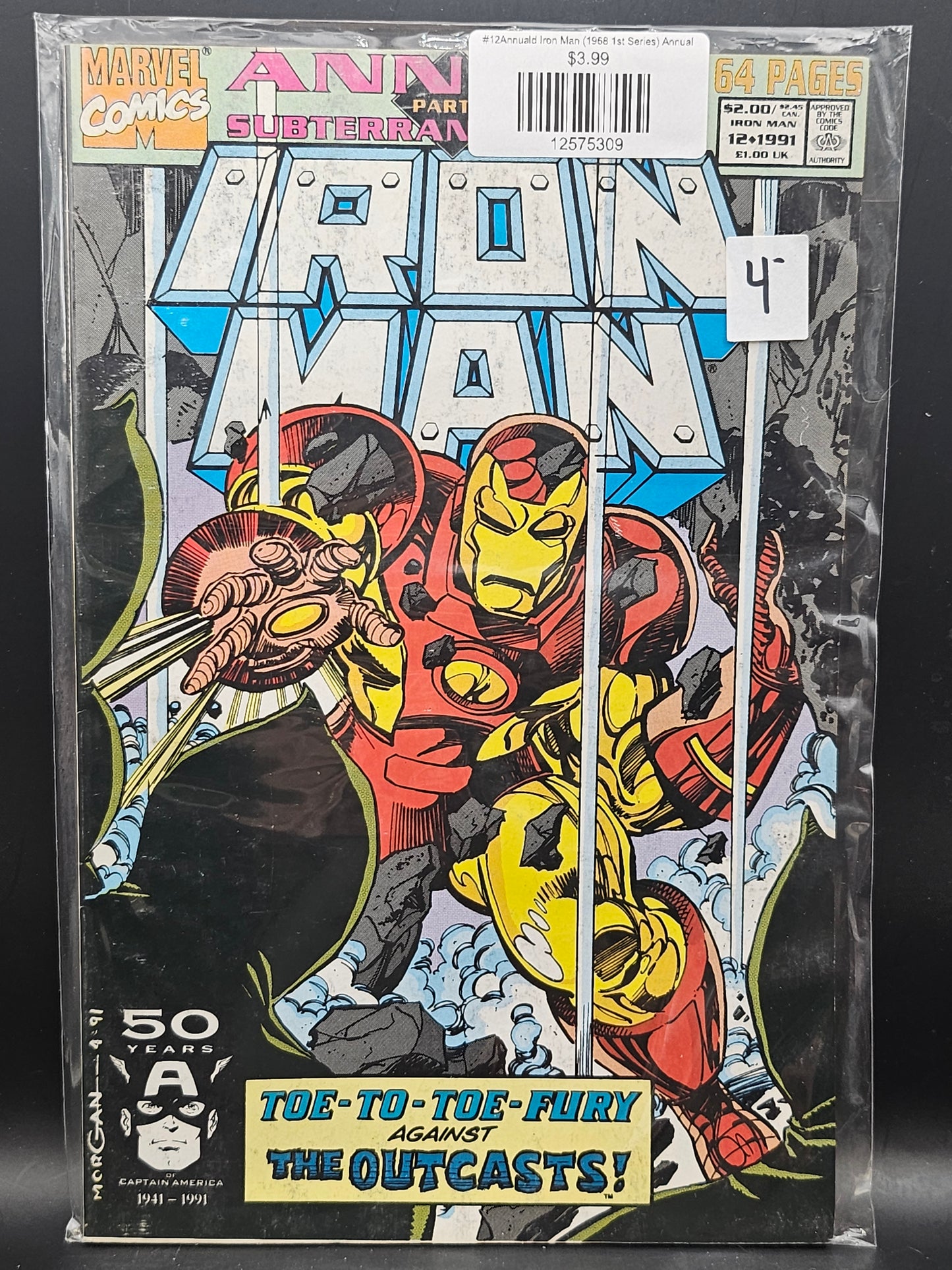 #12Annuald Iron Man (1968 1st Series) Annual