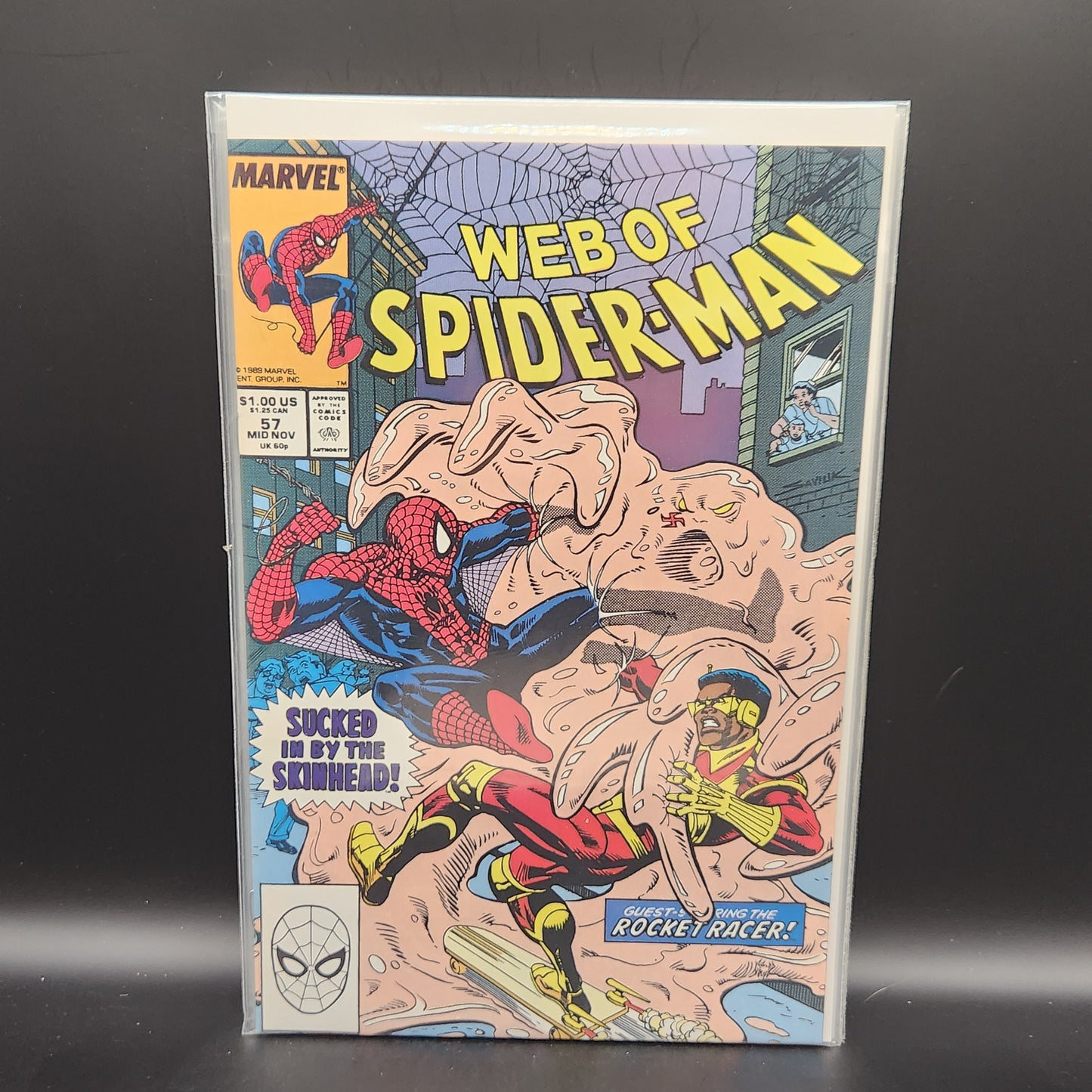 #57D Web of Spider-Man (1985 1st Series)