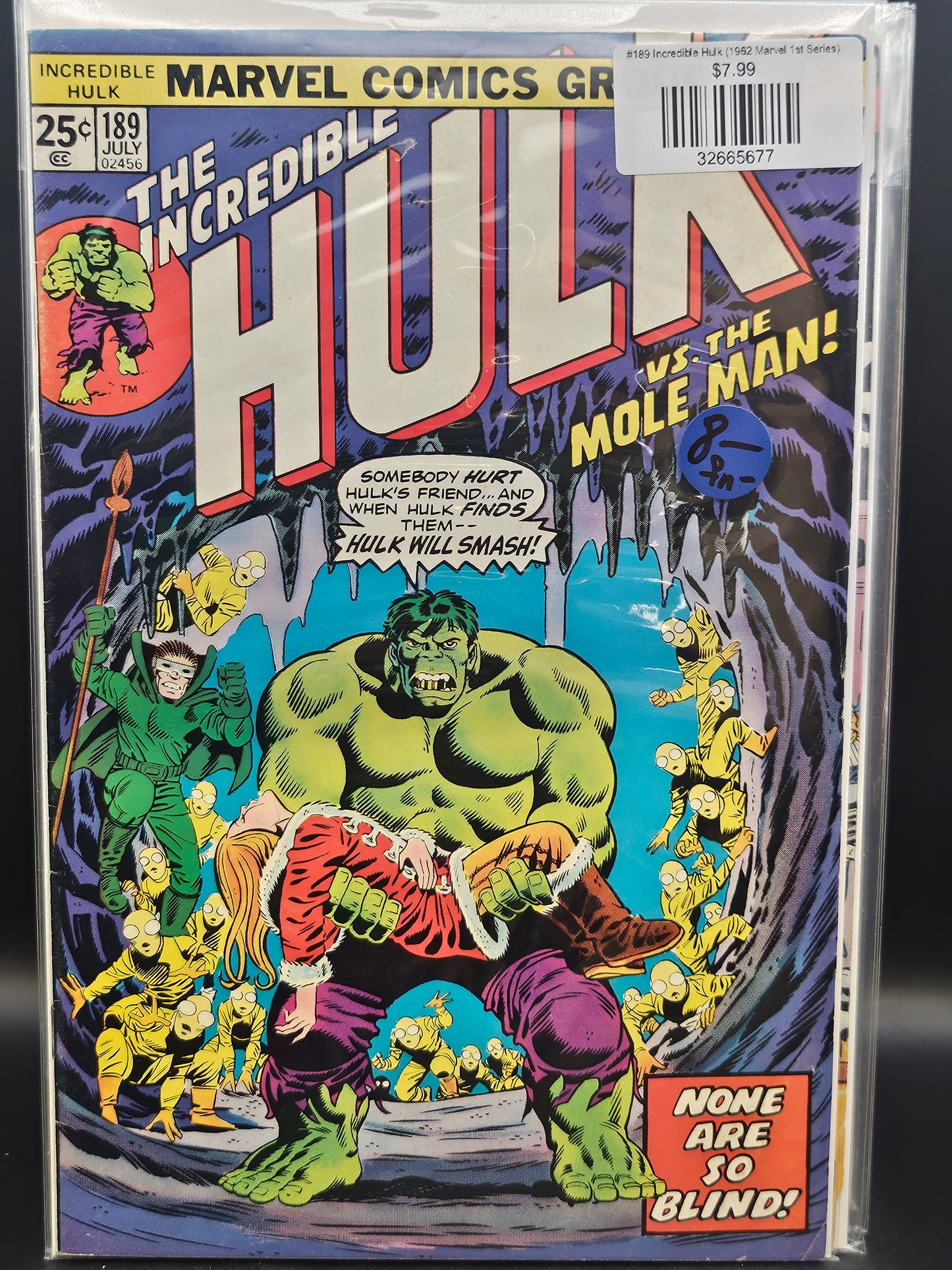 #189 Incredible Hulk (1962 Marvel 1st Series)