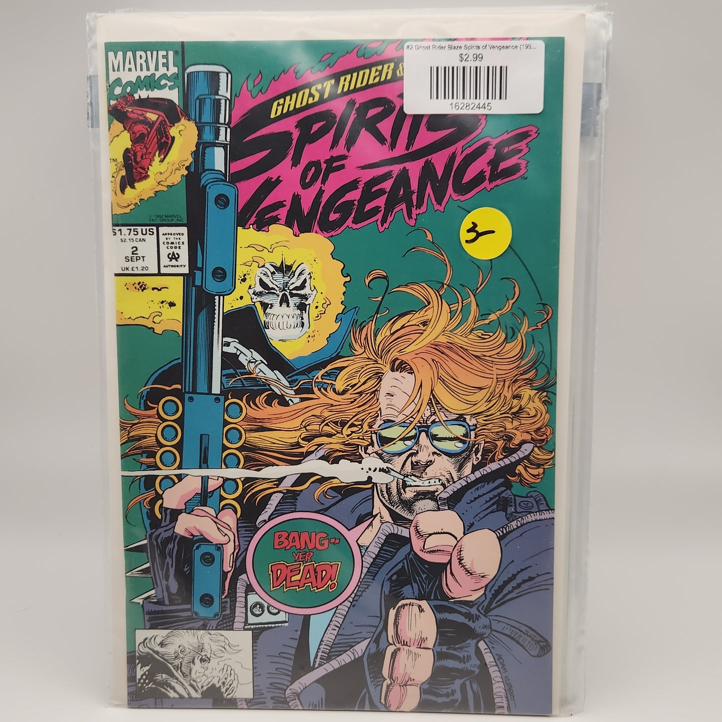 #2 Ghost Rider Blaze Spirits of Vengeance (1992 Marvel)