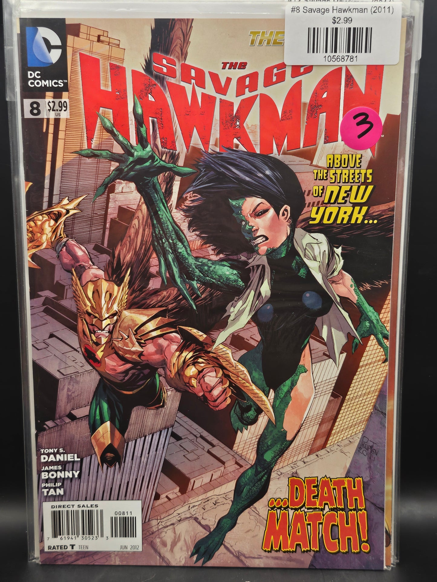 #8 Savage Hawkman (2011)