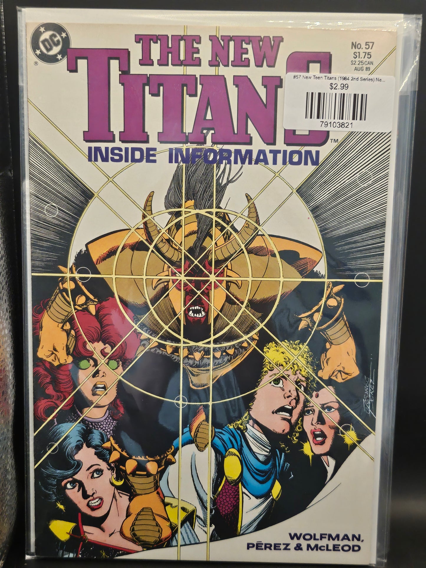#57 New Teen Titans (1984 2nd Series) New Titans