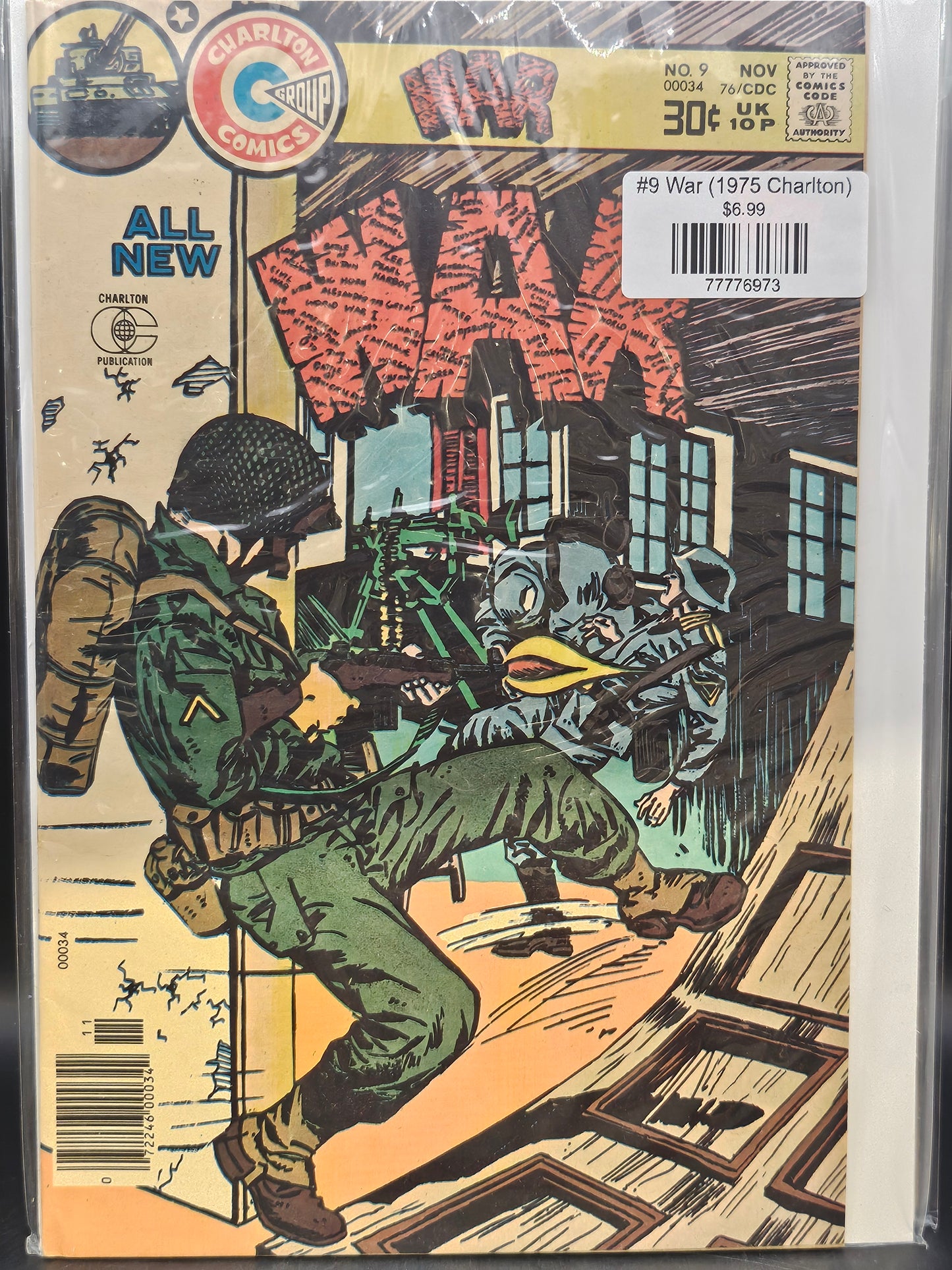 #9 War (1975 Charlton)