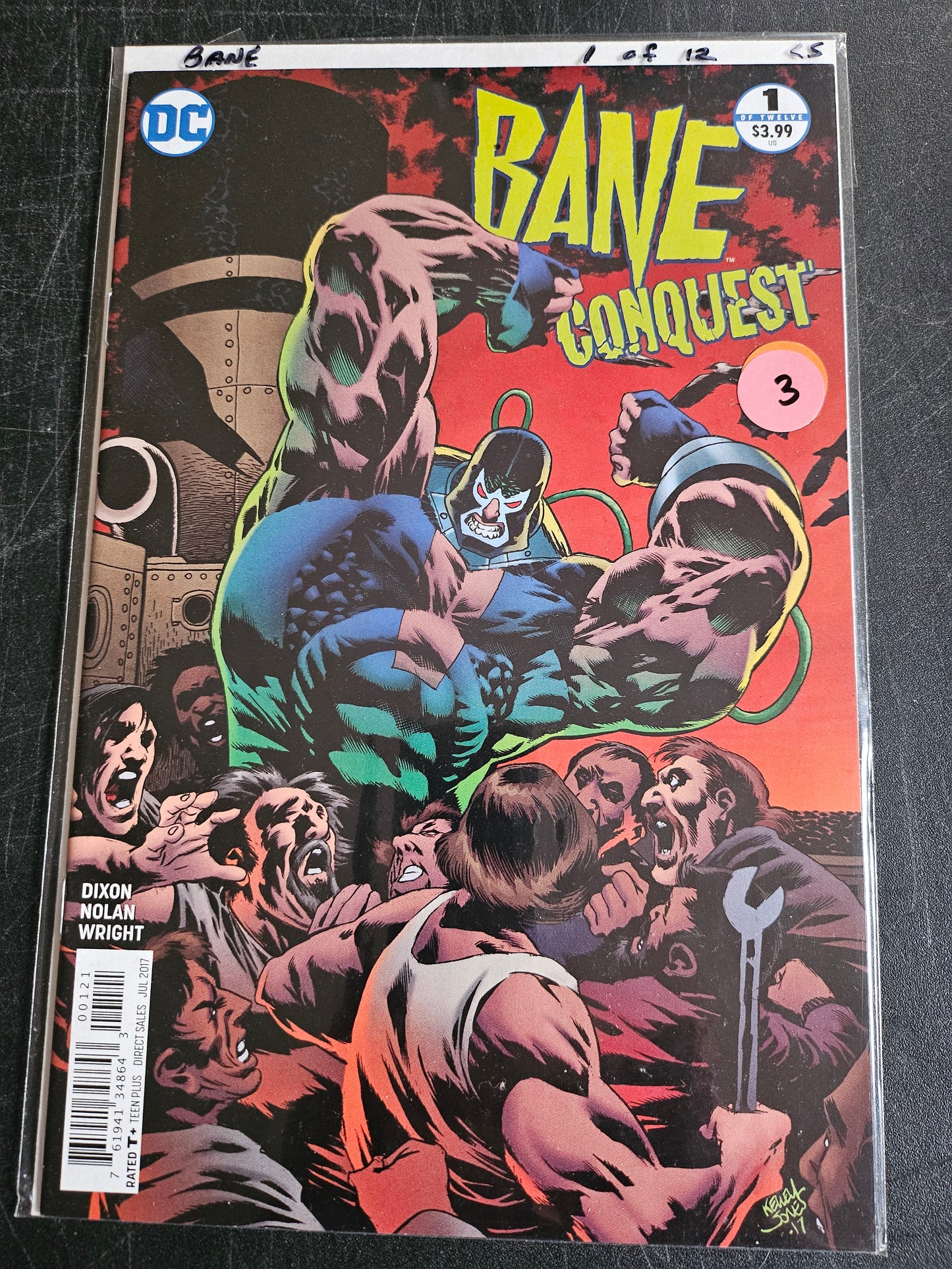 Bane: Conquest – DC Comics – (2017–2018) – Volume 1 – Limited Series - #1 - Cover 2 - Cover B - Kelley Jones Variant