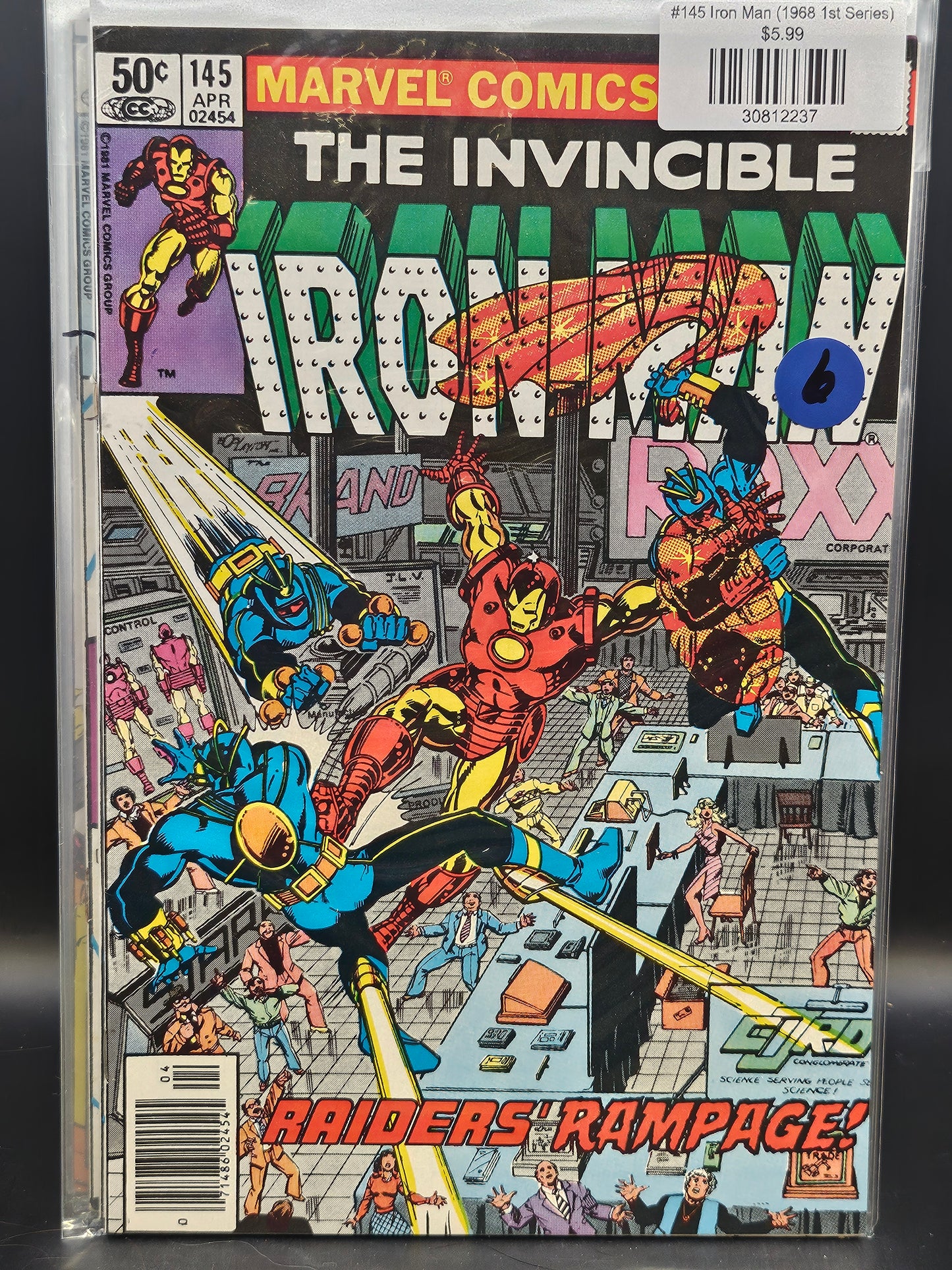 #145 Iron Man (1968 1st Series)