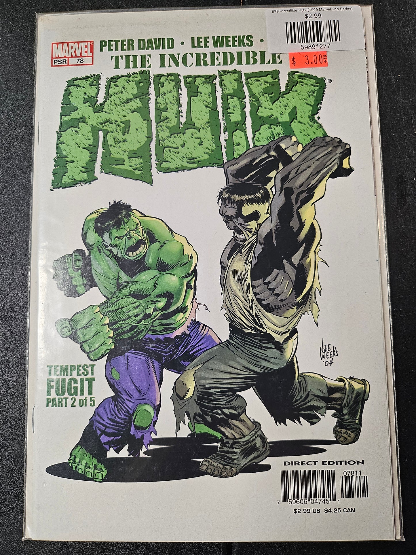 #78 Incredible Hulk (1999 Marvel 2nd Series)