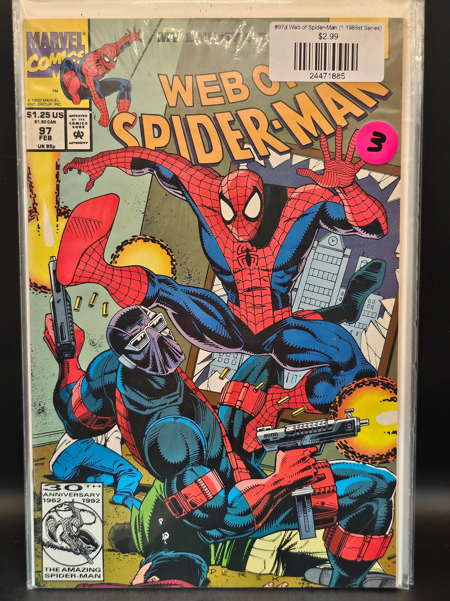 #97d Web of Spider-Man (1985 1st Series)