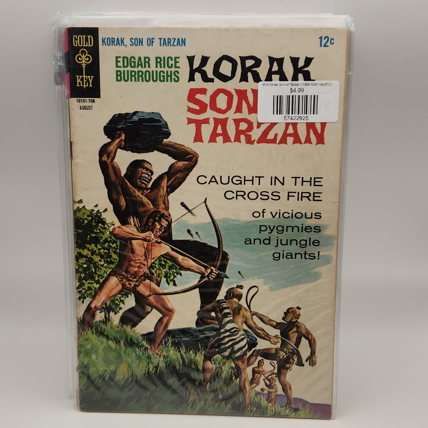 #18 Korak Son of Tarzan (1964 Gold Key/DC)