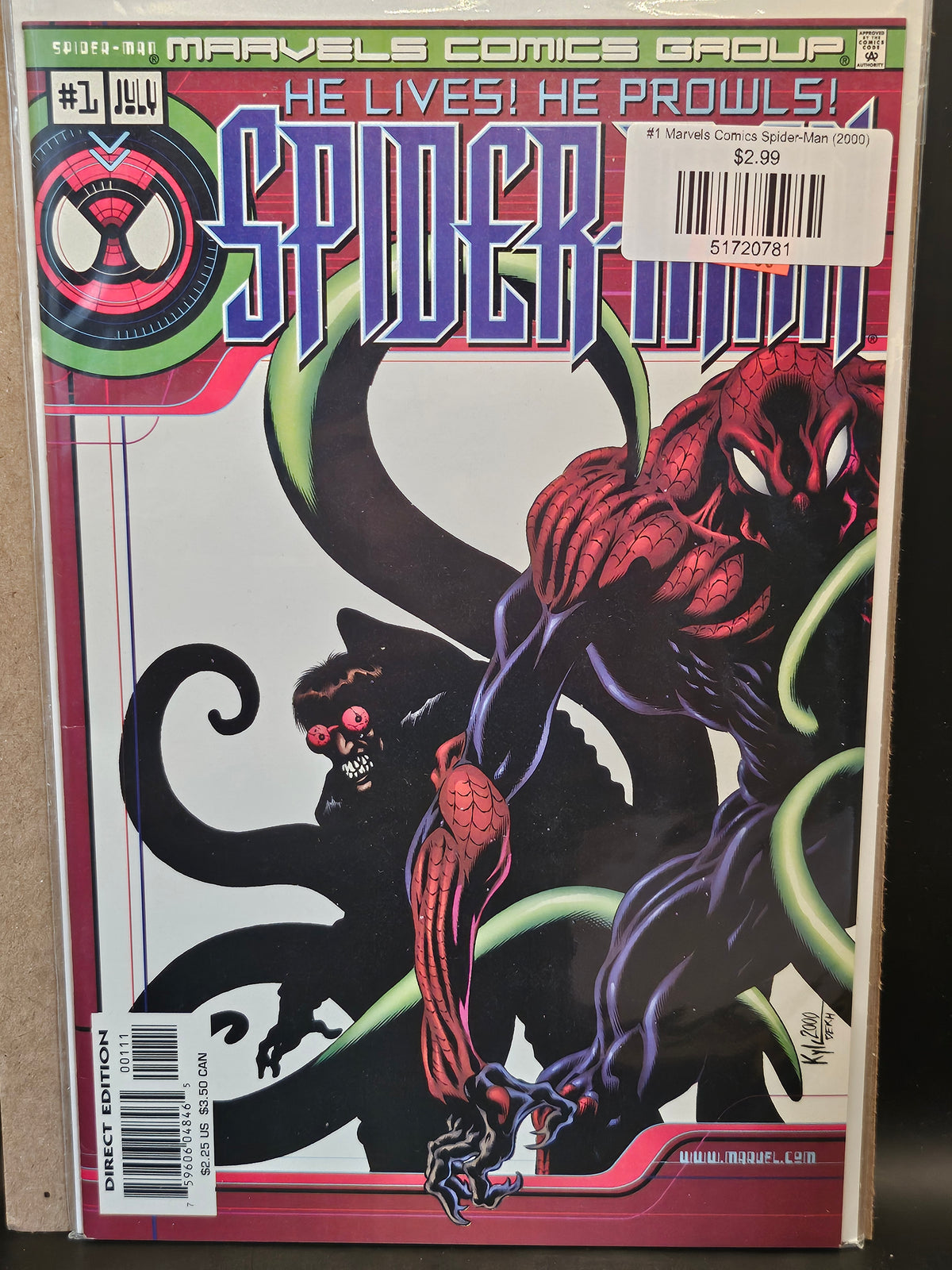 #1 Marvels Comics Spider-Man (2000)