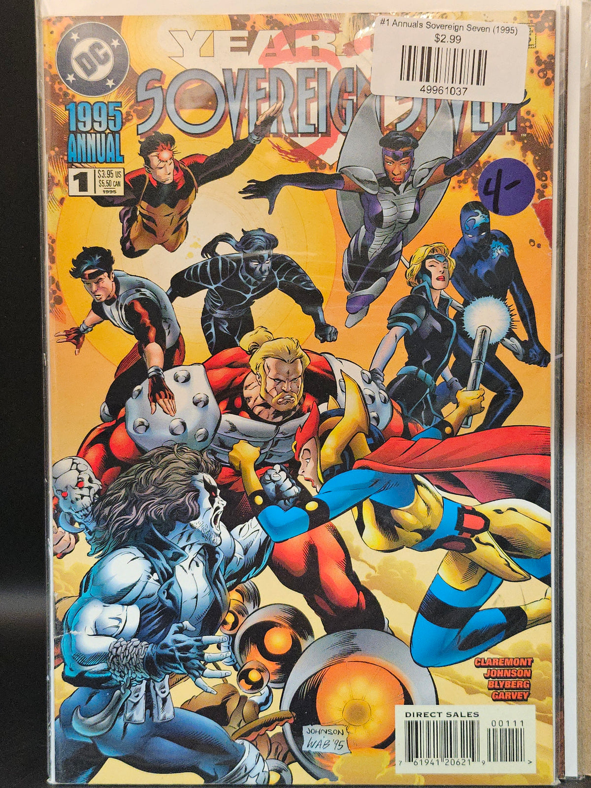 #1 Annuals Sovereign Seven (1995)