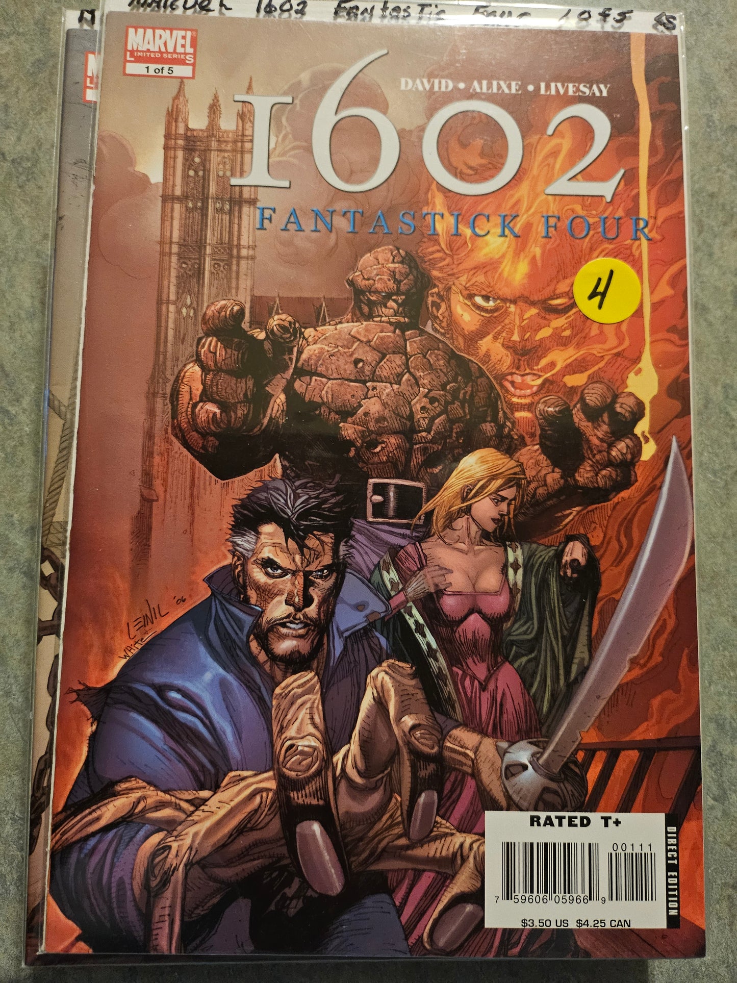 100.107 Fantastic Four – #1 of 5 – LS – 1602