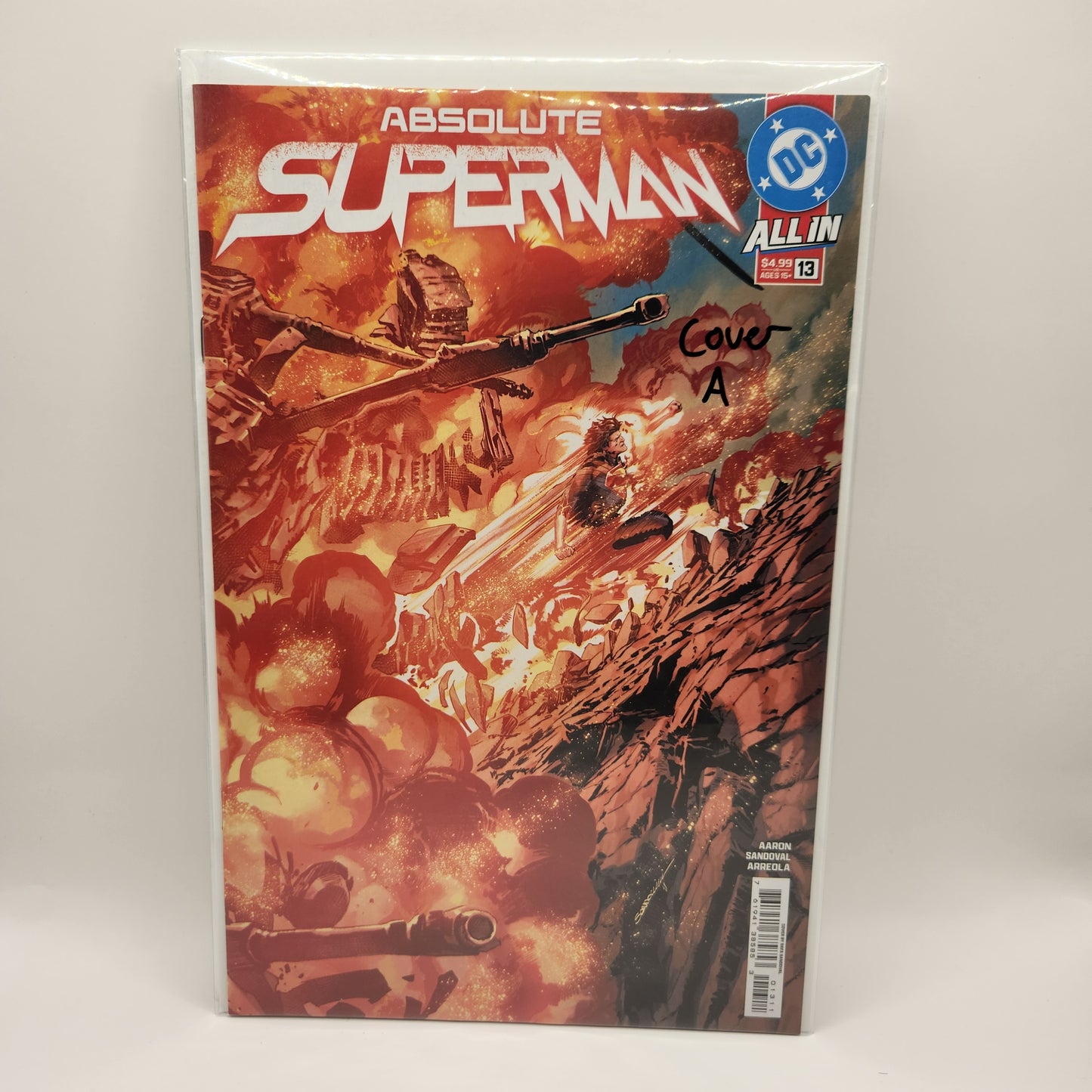 #13 Cover A - Absolute Superman – DC – 2024–Present – Volume 1 – Ongoing Series – #1–Present - Rafa Sandoval