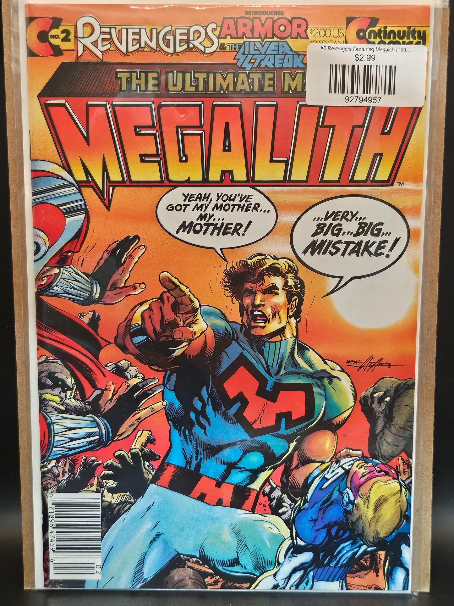#2 Revengers Featuring Megalith (1985 Continuity)