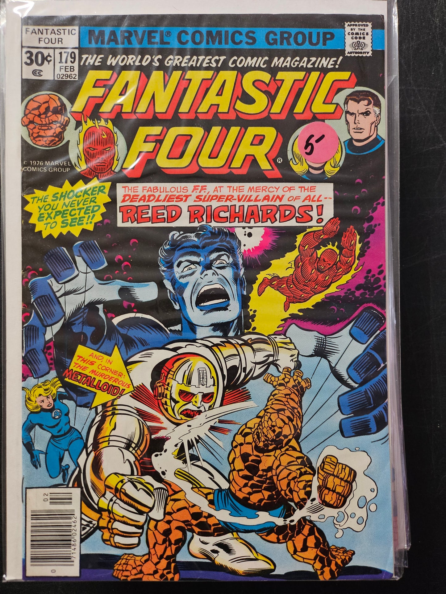 100.108 Fantastic Four – #179 – v1 (1961–1995)