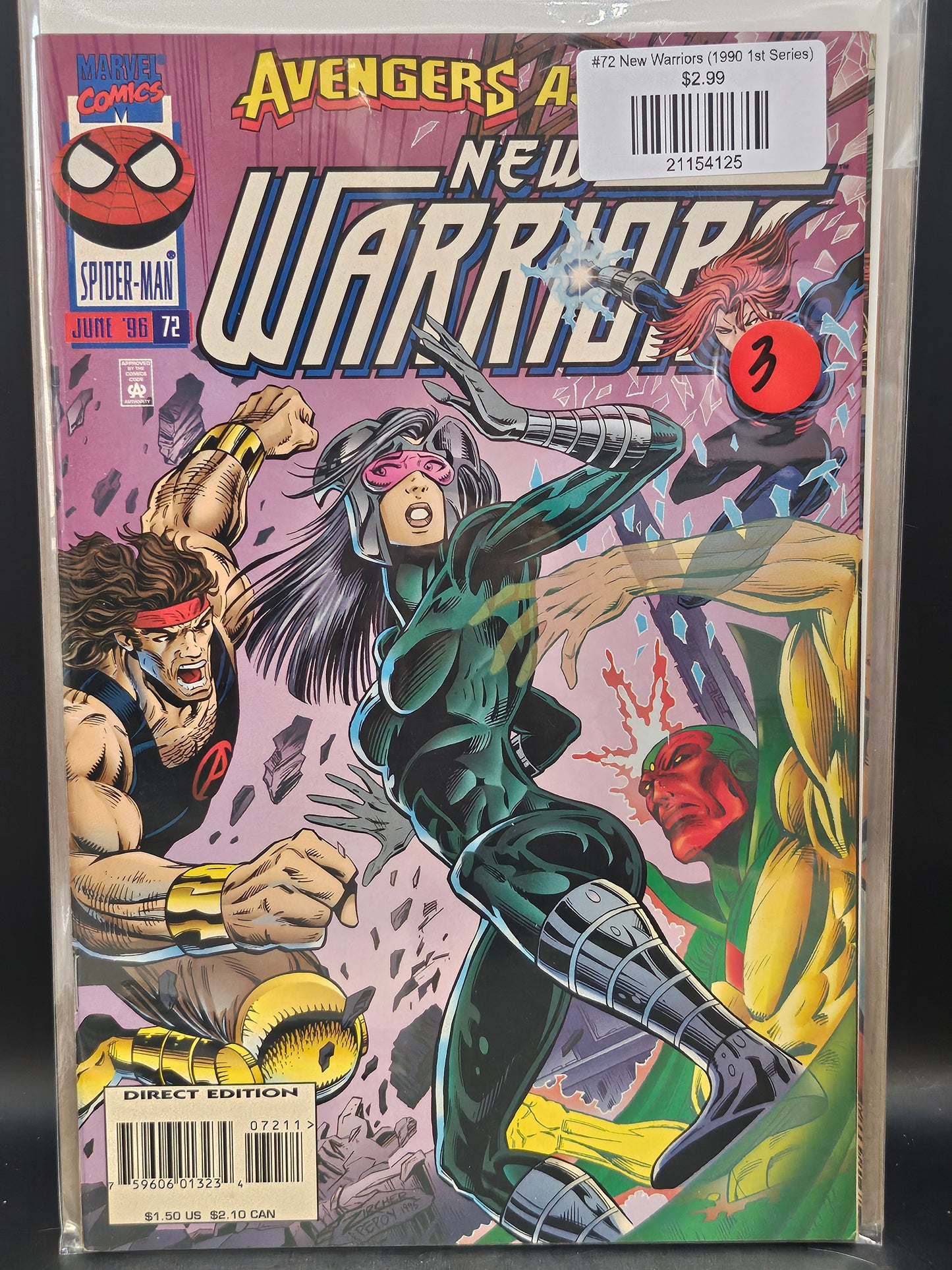 #72 New Warriors (1990 1st Series)
