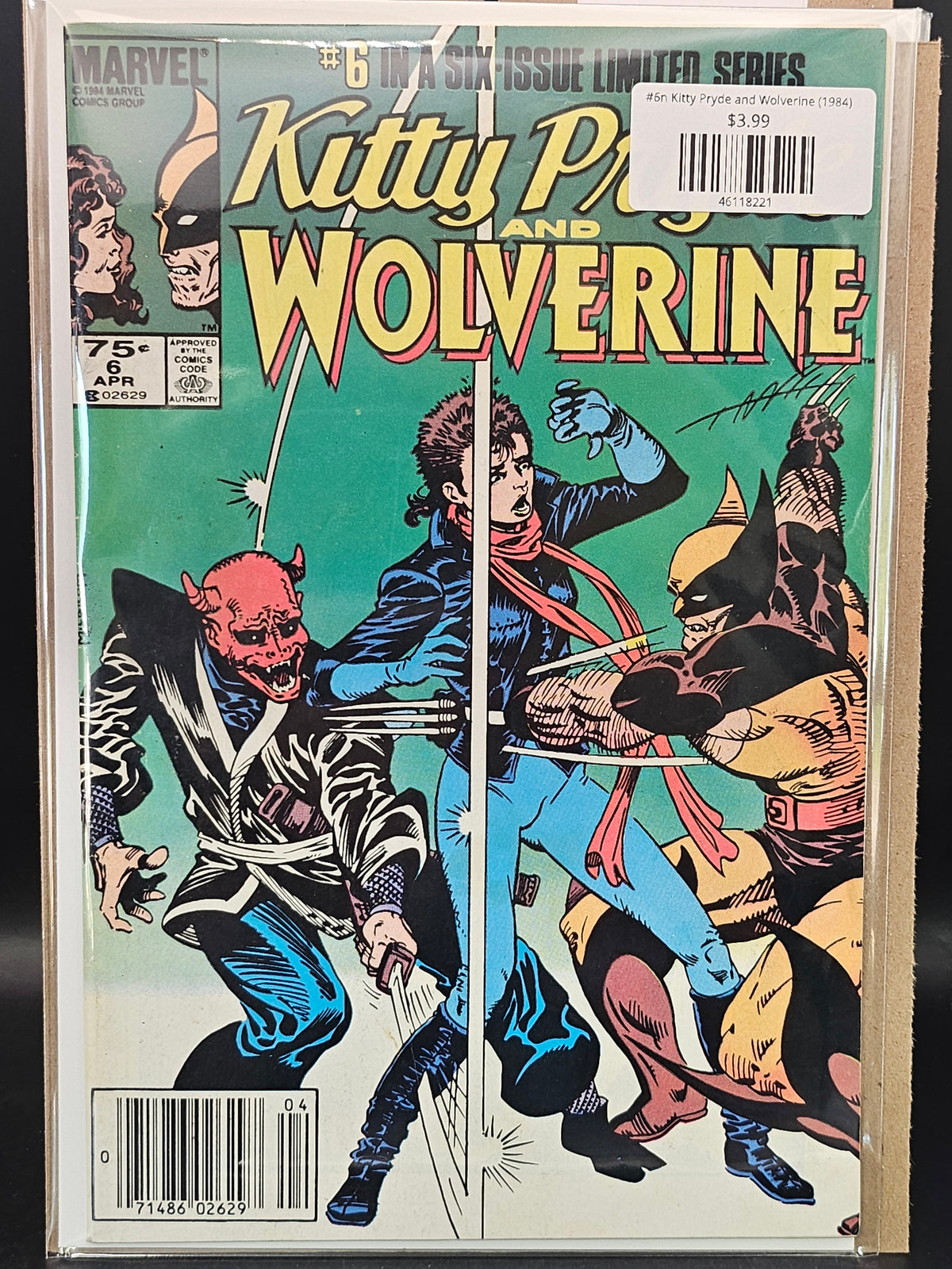 #6n Kitty Pryde and Wolverine (1984)