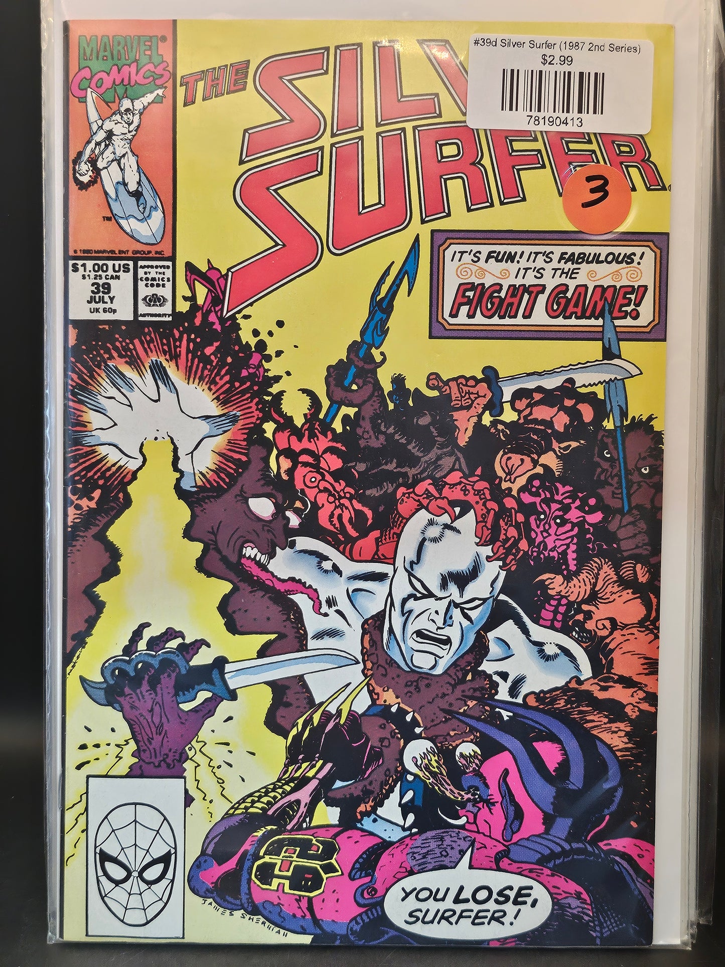 #39d Silver Surfer (1987 2nd Series)