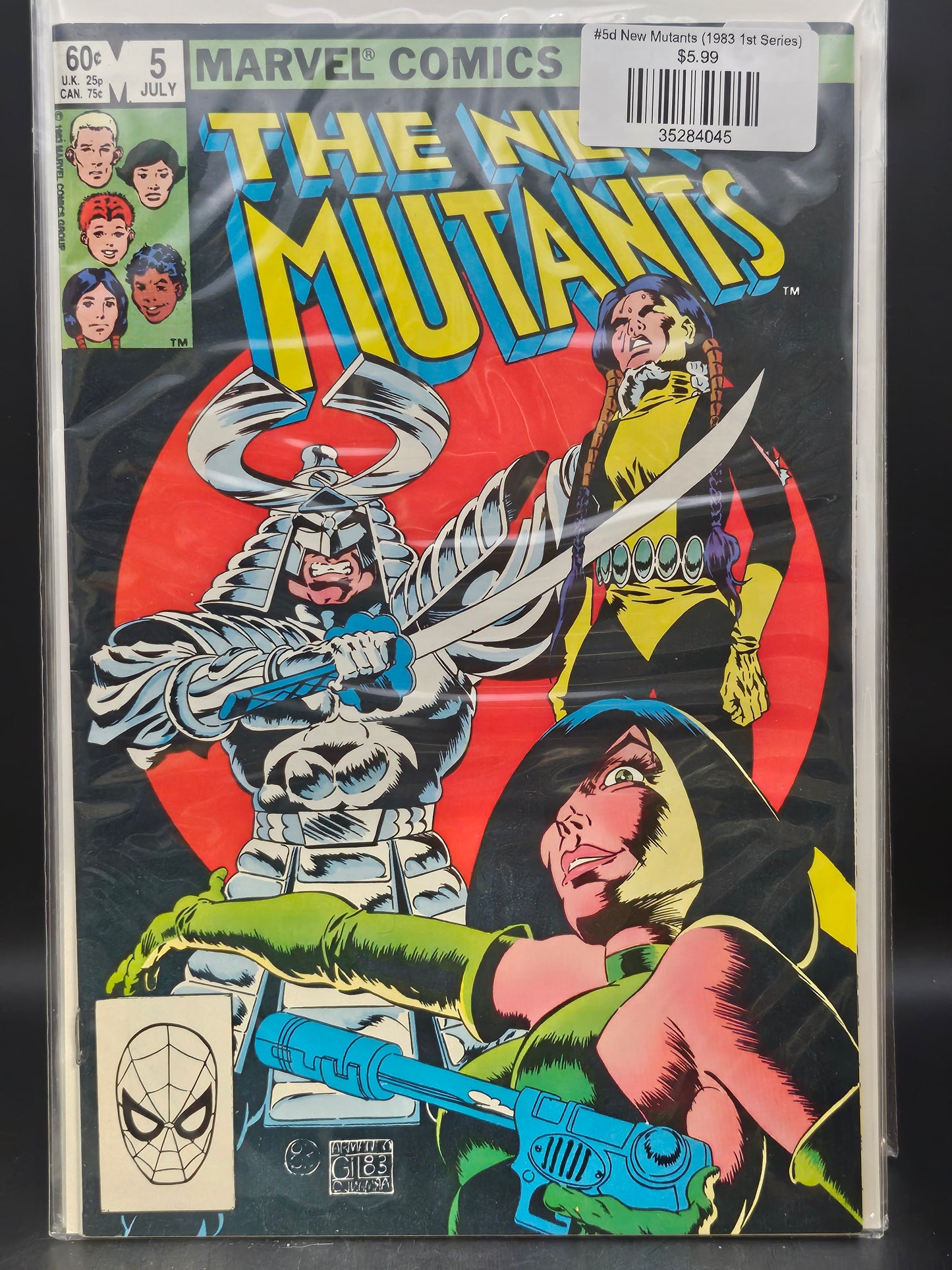 #5d New Mutants (1983 1st Series)