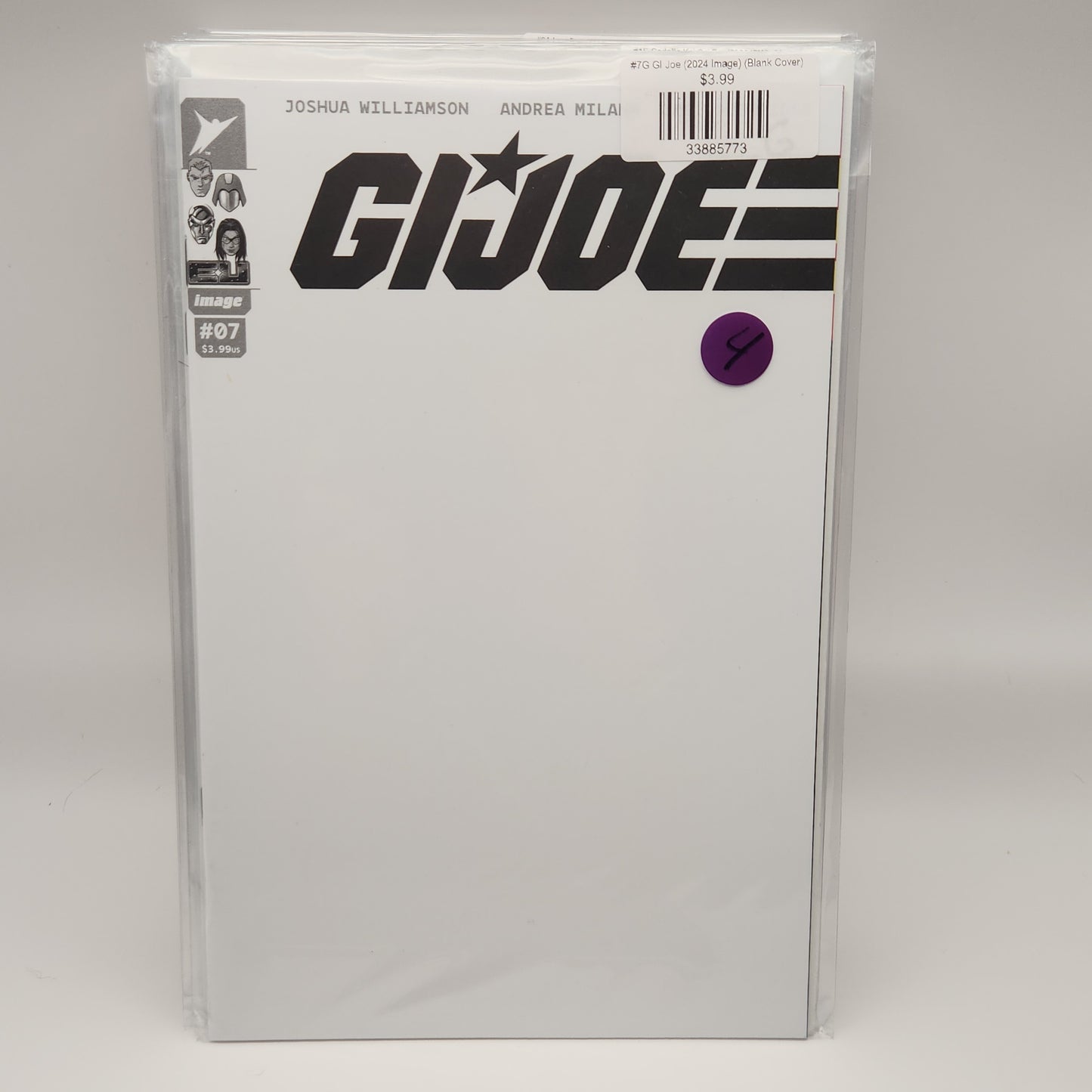 #7G GI Joe (2024 Image) (Blank Cover)