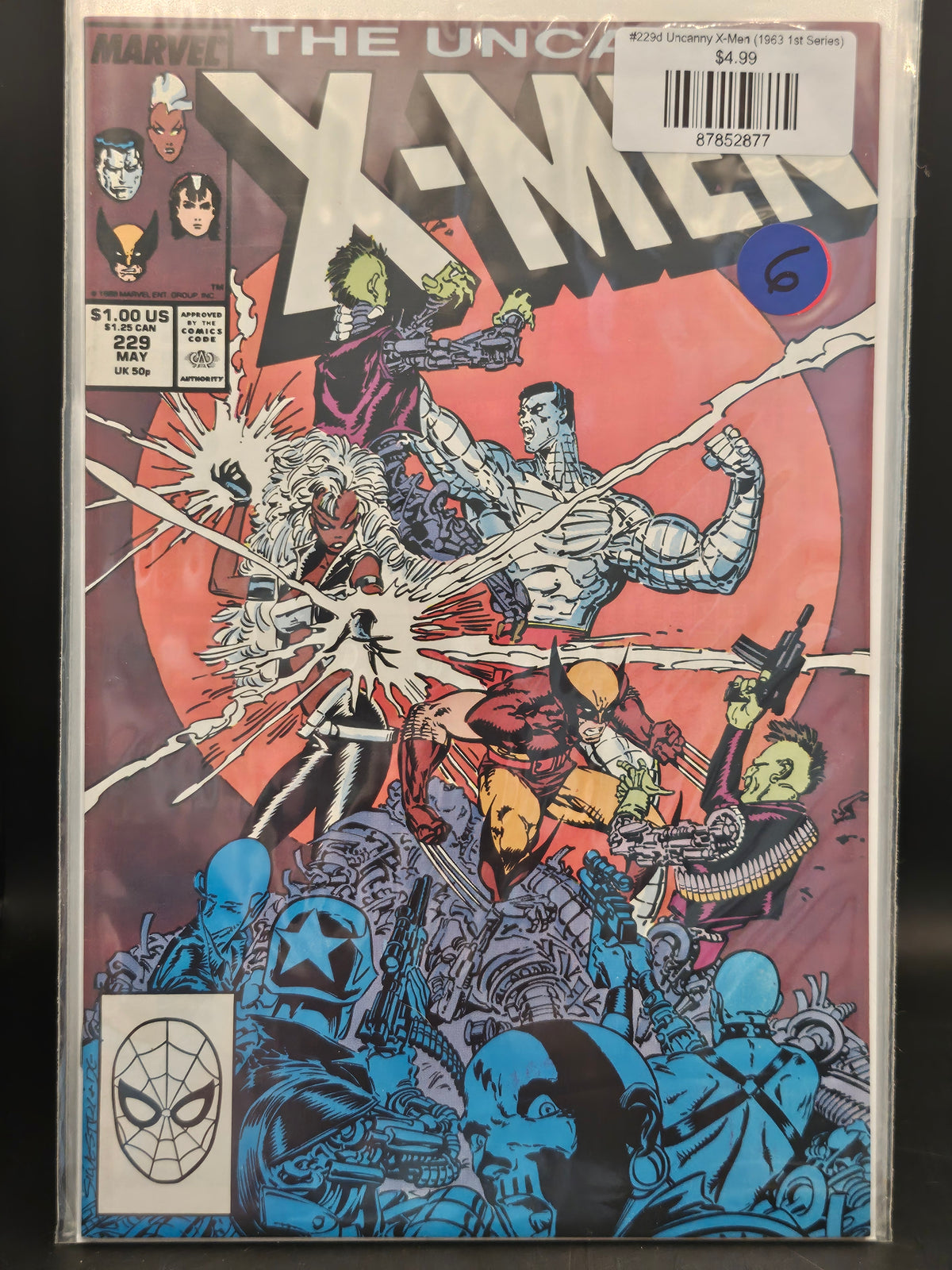 #229d Uncanny X-Men (1963 1st Series)