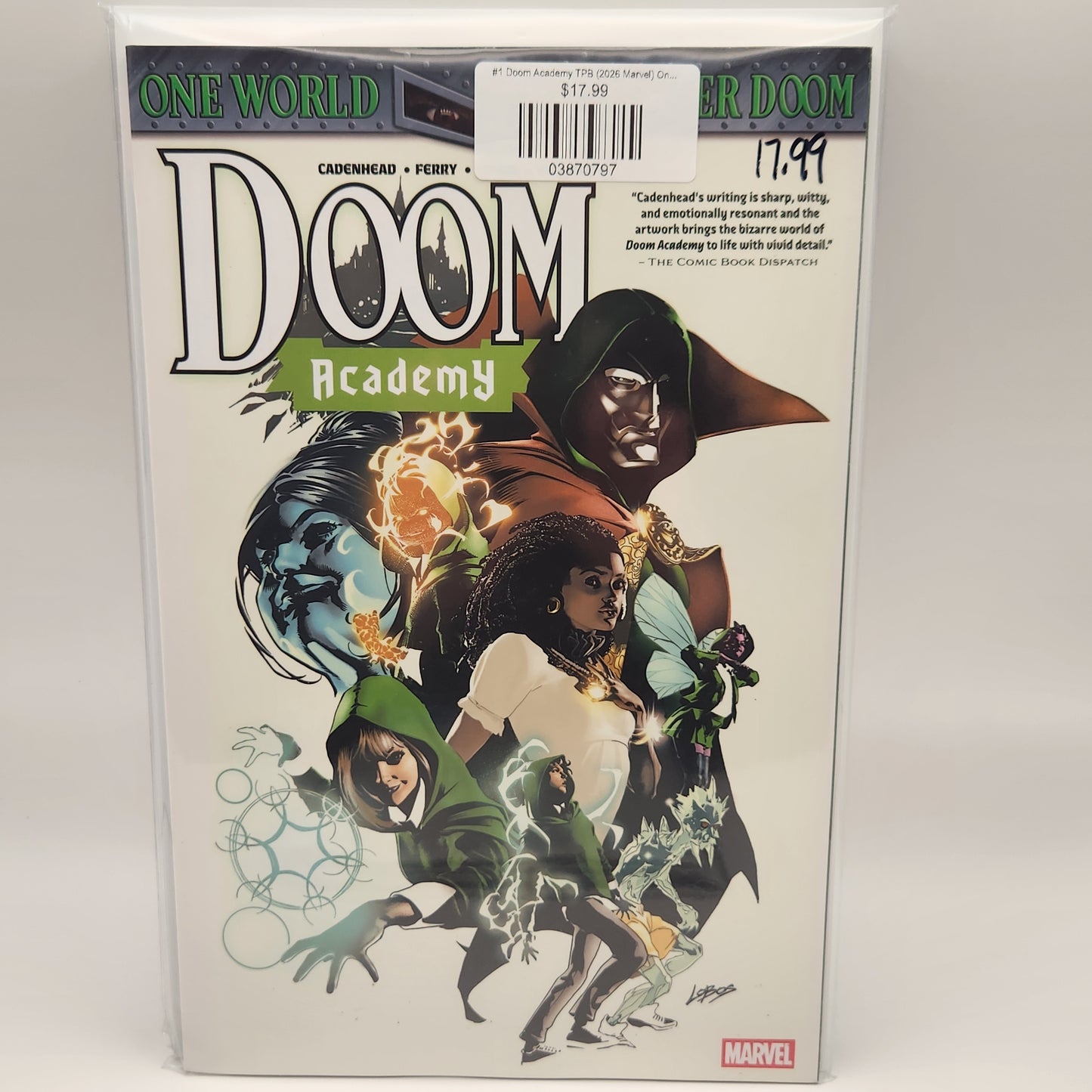 #1 Doom Academy TPB (2026 Marvel) One World Under Doom