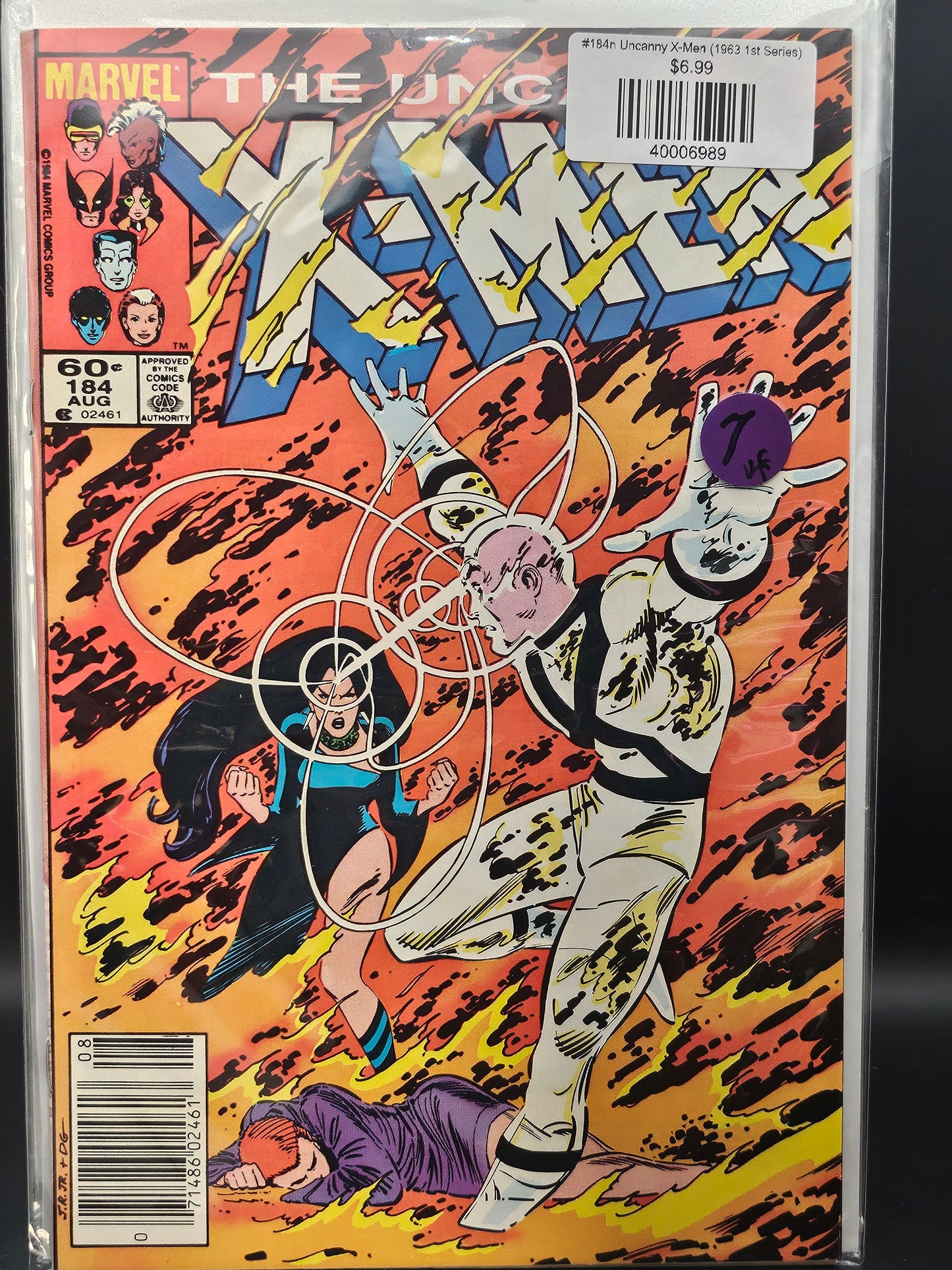 #184n Uncanny X-Men (1963 1st Series)