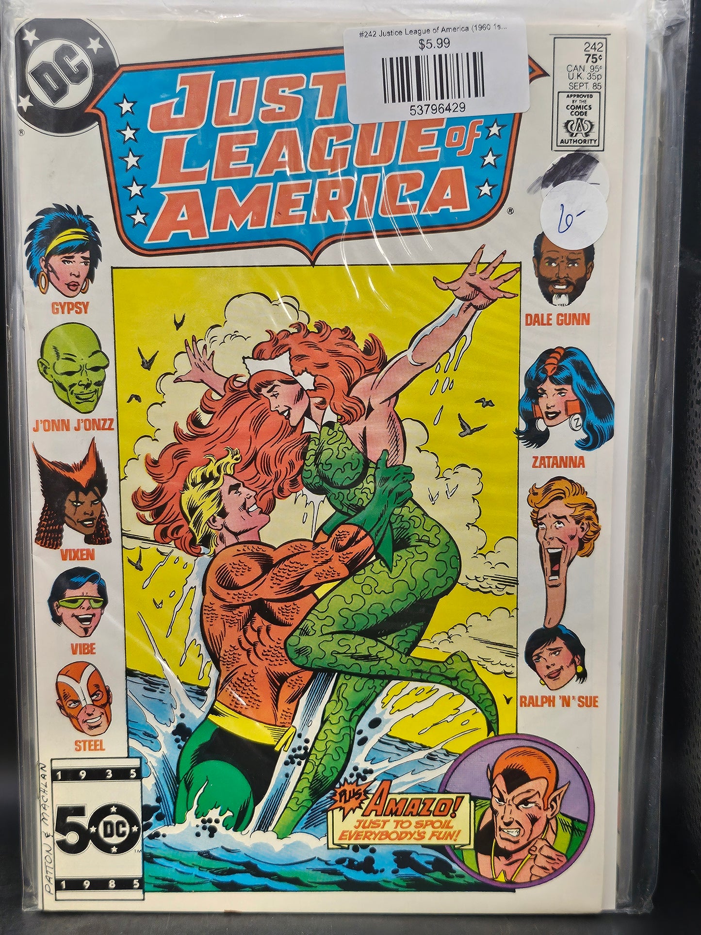 #242 Justice League of America (1960 1st Series)