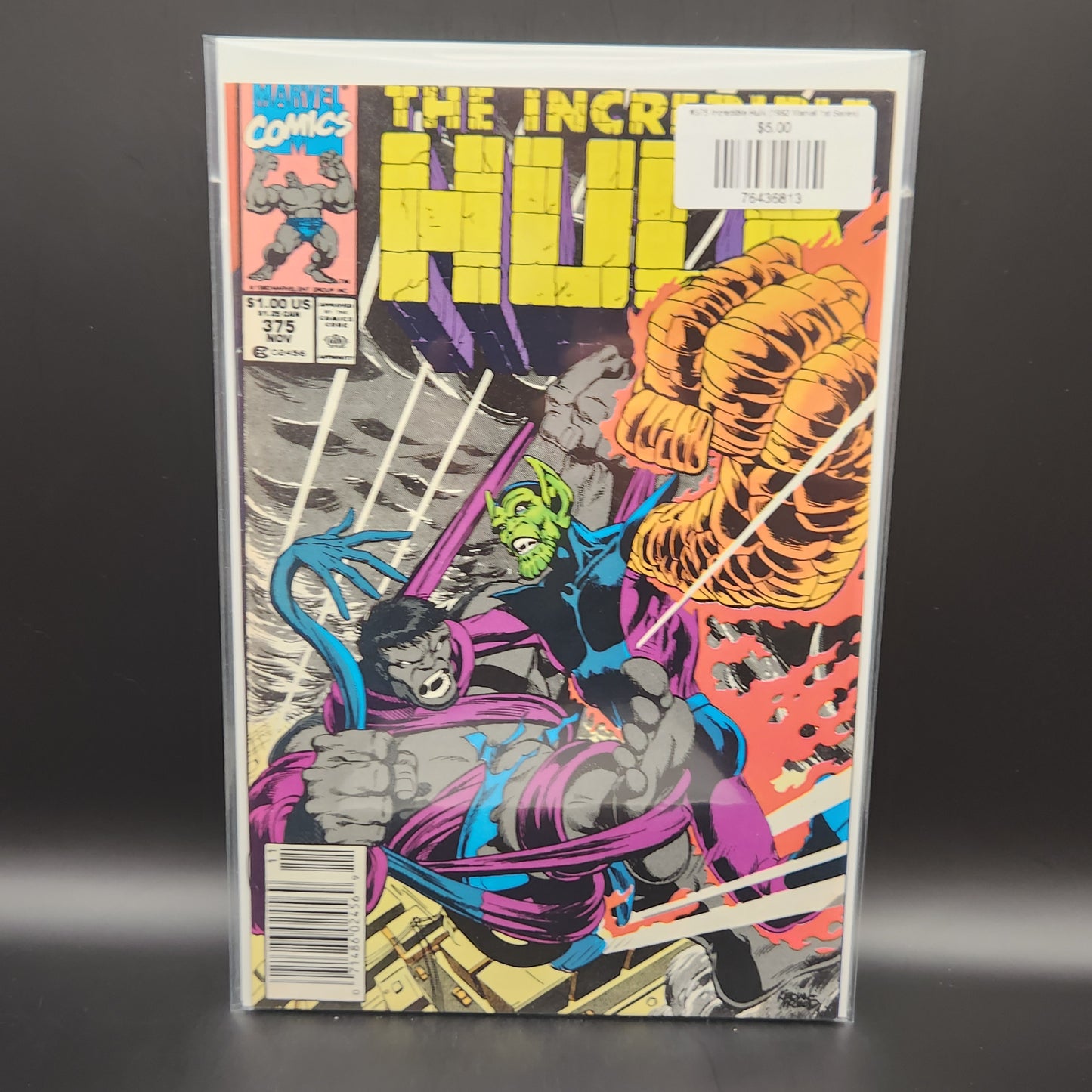 #375 Incredible Hulk (1962 Marvel 1st Series)