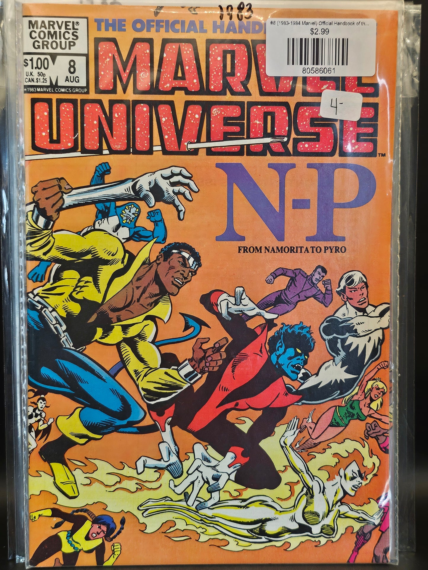 #8 (1983-1984 Marvel) Official Handbook of the Marvel Universe