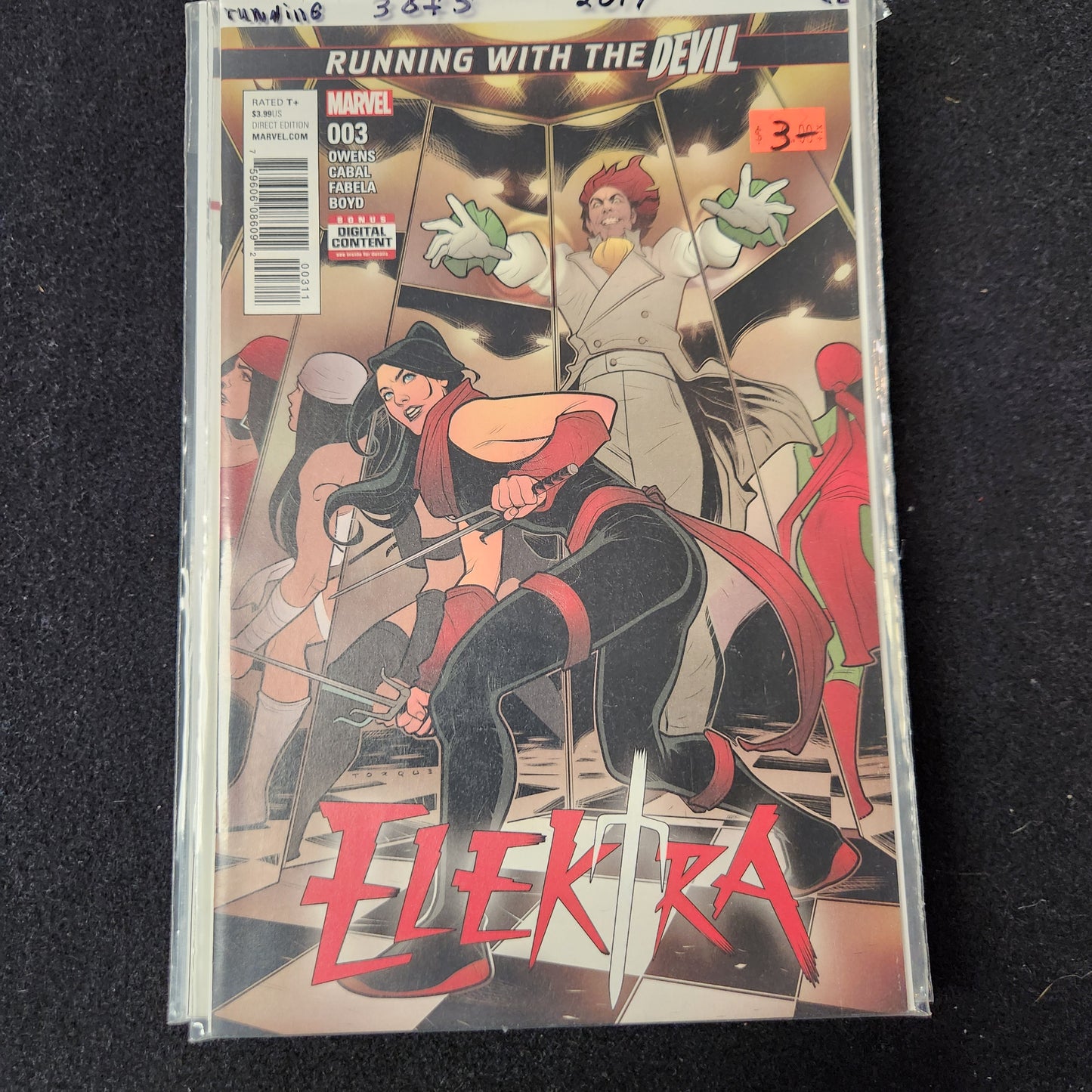 101.109 – #3 of 5 – running with the devil – Elecktra Limited Series