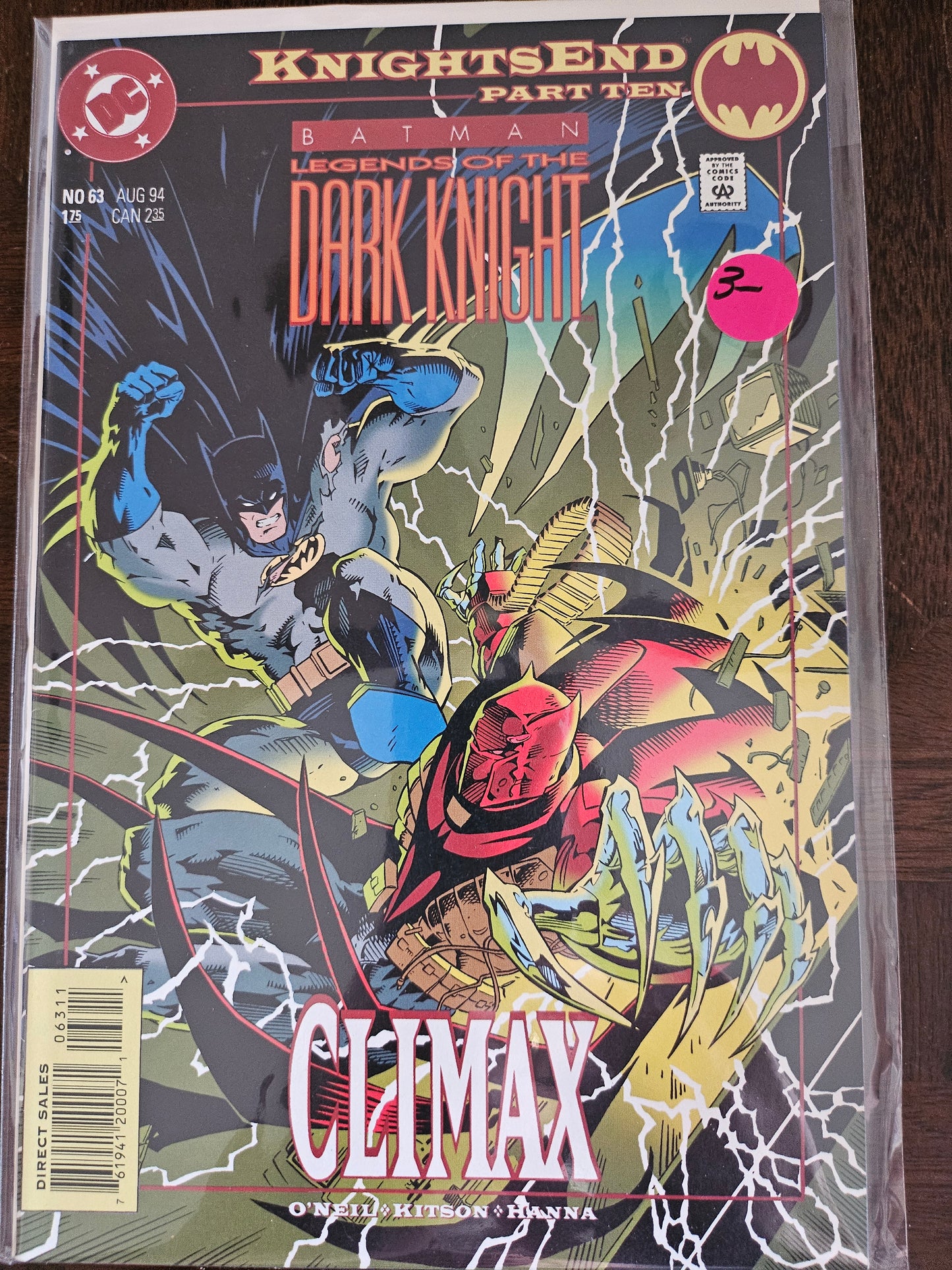 Batman: Legends of the Dark Knight – DC Comics – 1989–2007 – Volume 1 – #63