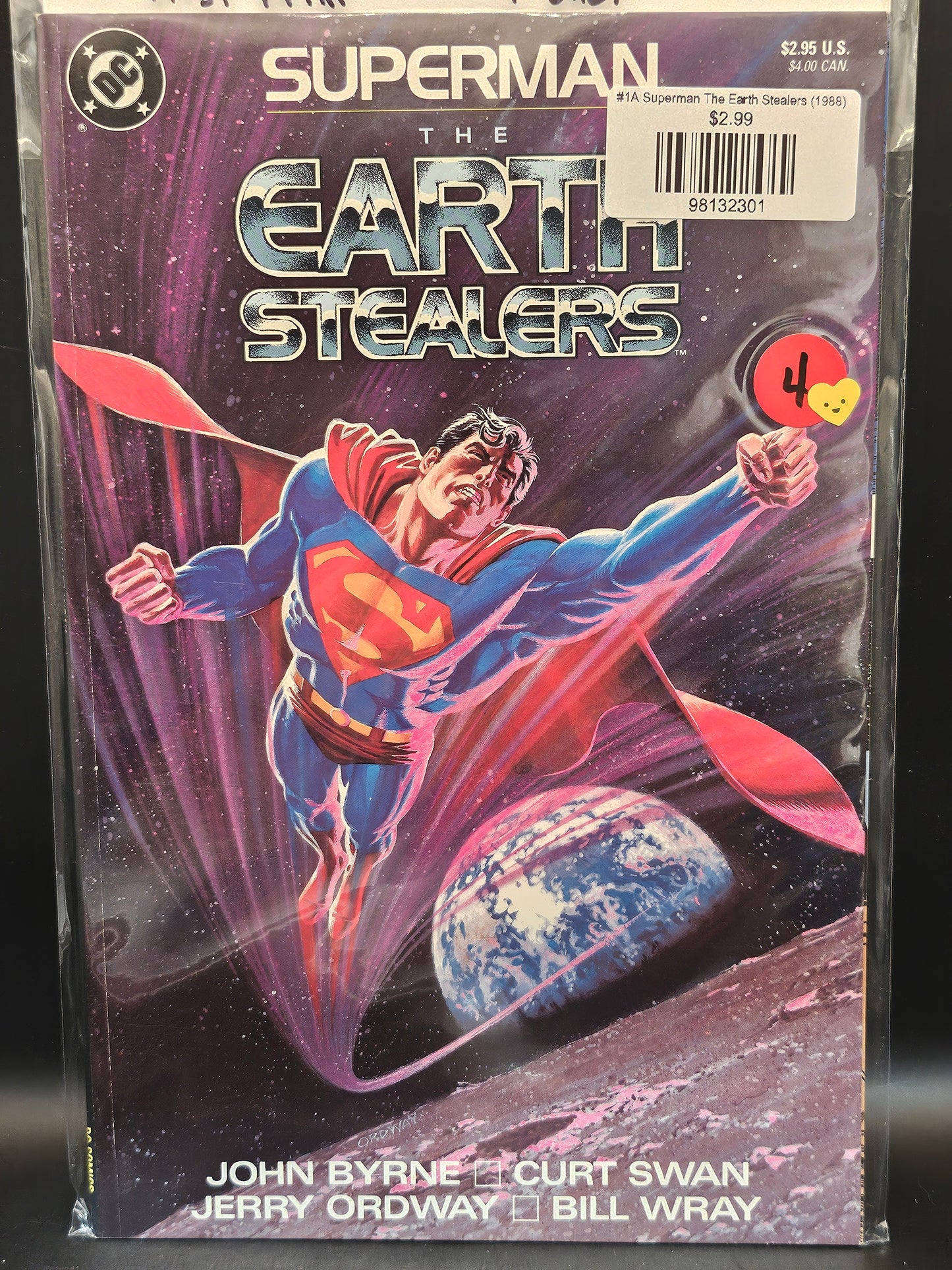 #1A Superman The Earth Stealers (1988)