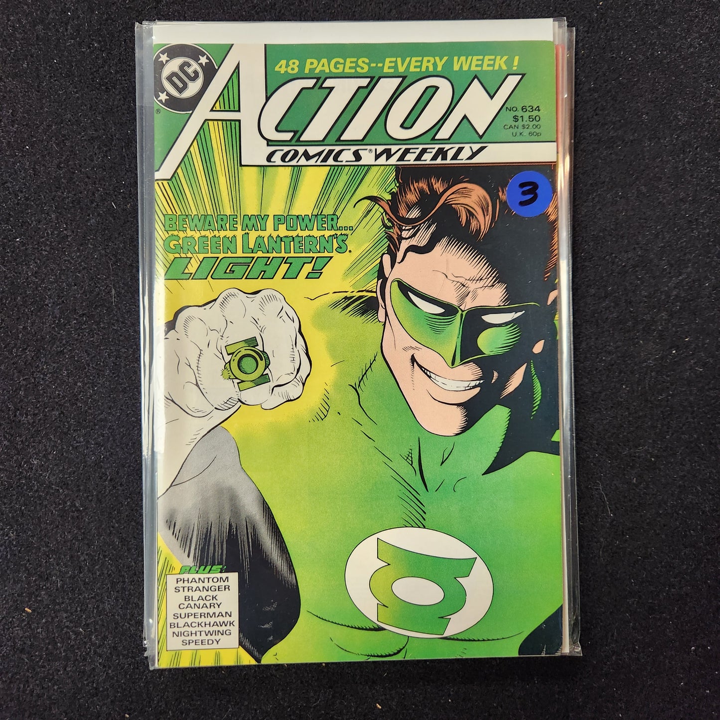 Action Comics #634 - Featuring Green Lantern (DC 1989)