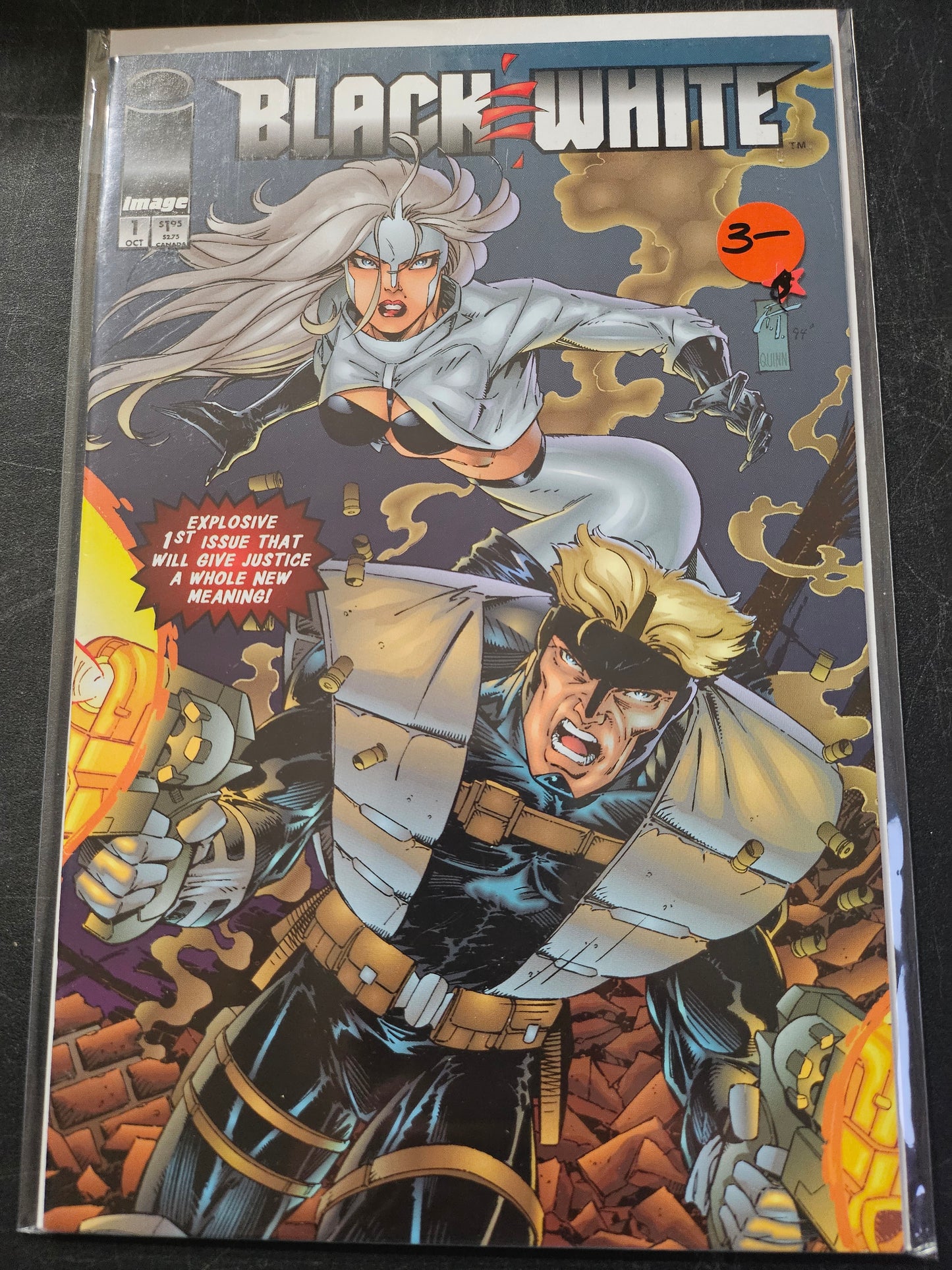 Black and White – Image Comics – (1994–1995) – Volume 1 – Limited Series - #1 of 3