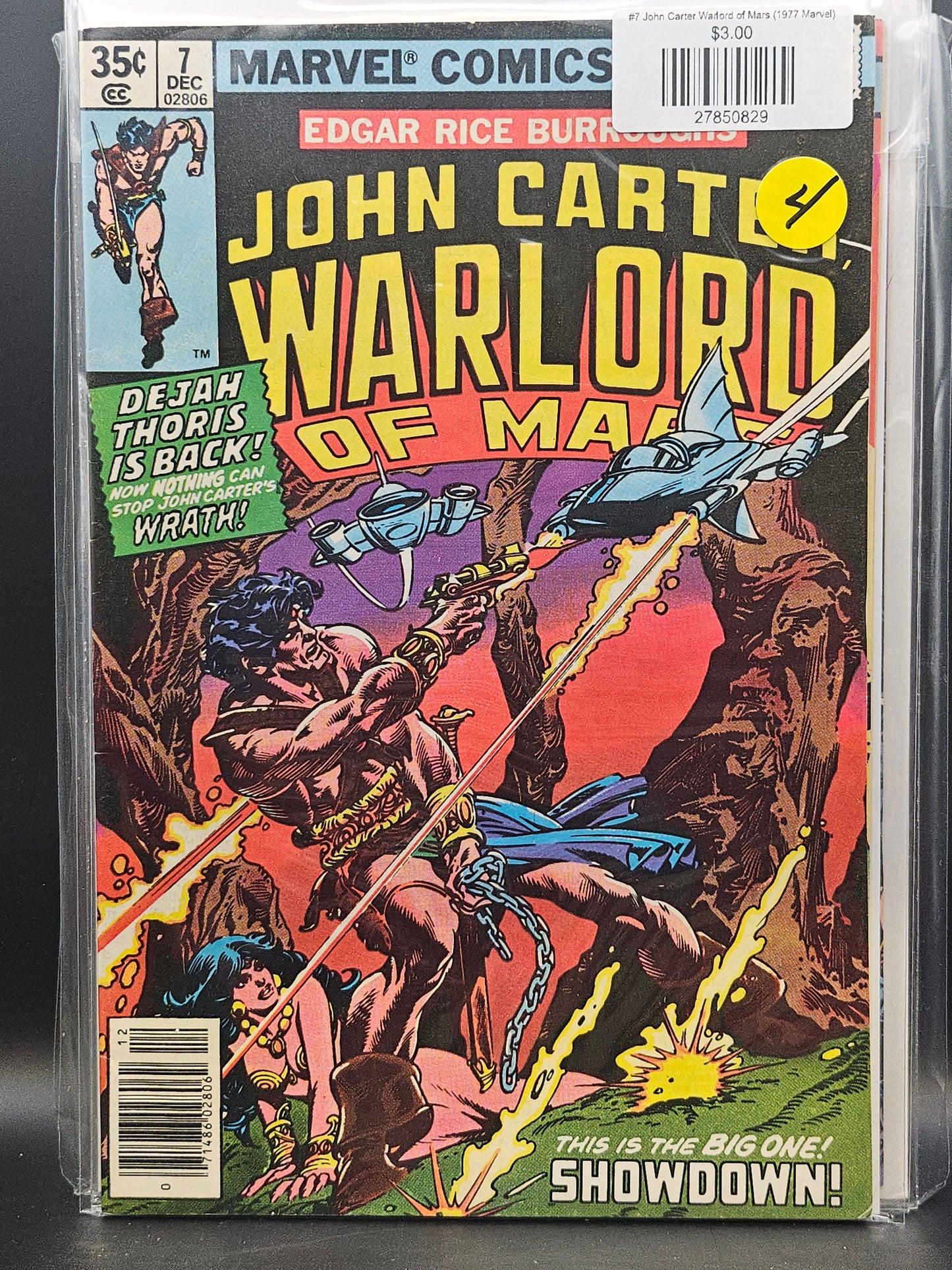 #7 John Carter Warlord of Mars (1977 Marvel)