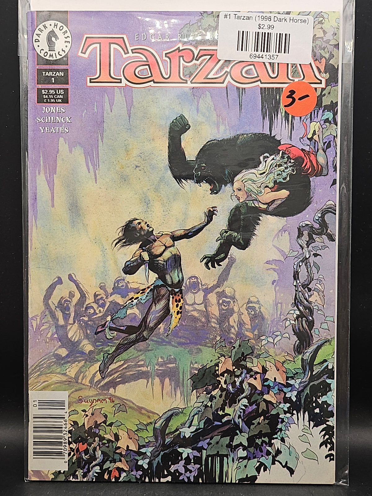 #1 Tarzan (1996 Dark Horse)
