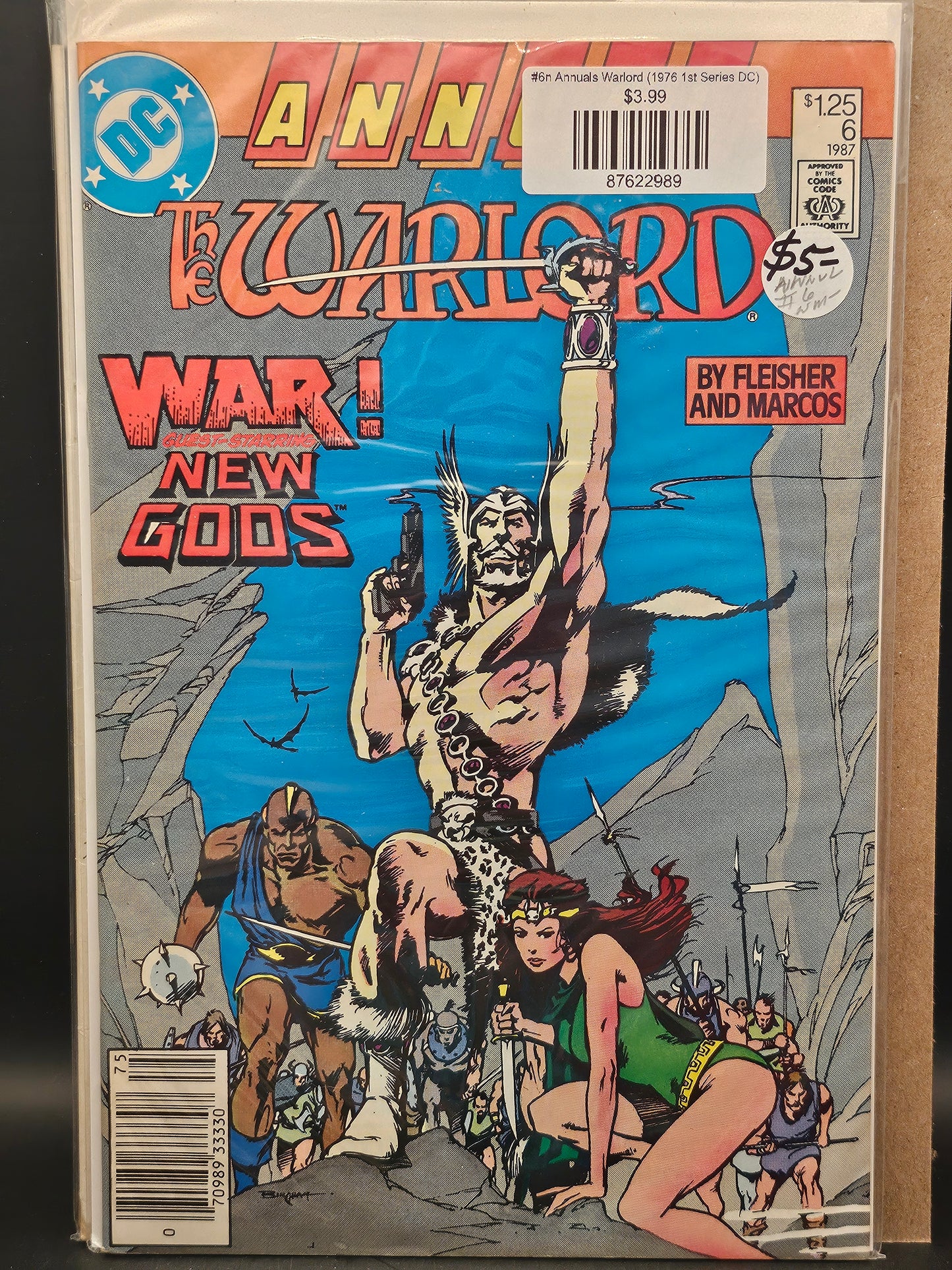#6n Annuals Warlord (1976 1st Series DC)