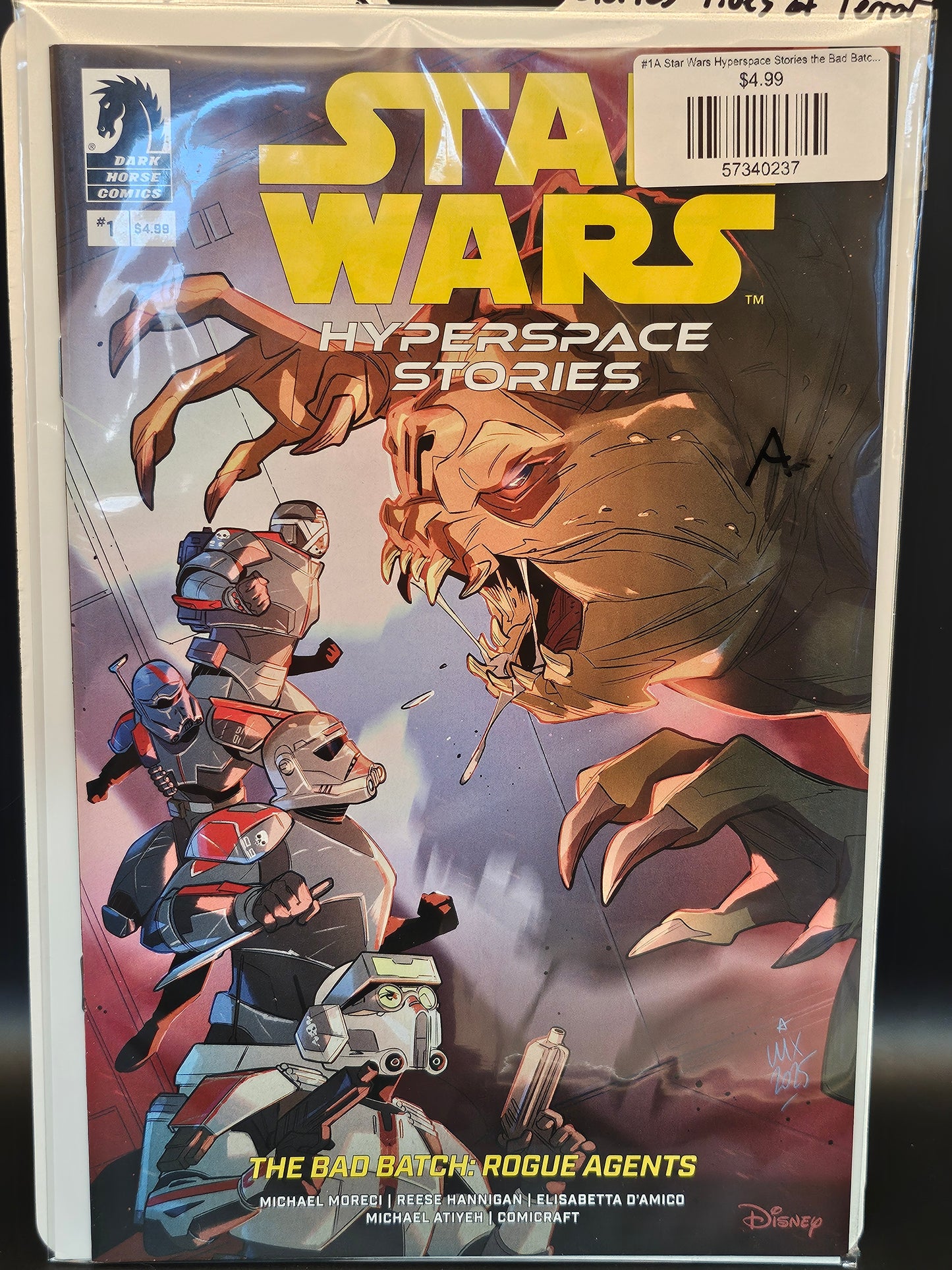 #1A Star Wars Hyperspace Stories the Bad Batch Rogue Agents (2025 Dark Horse)