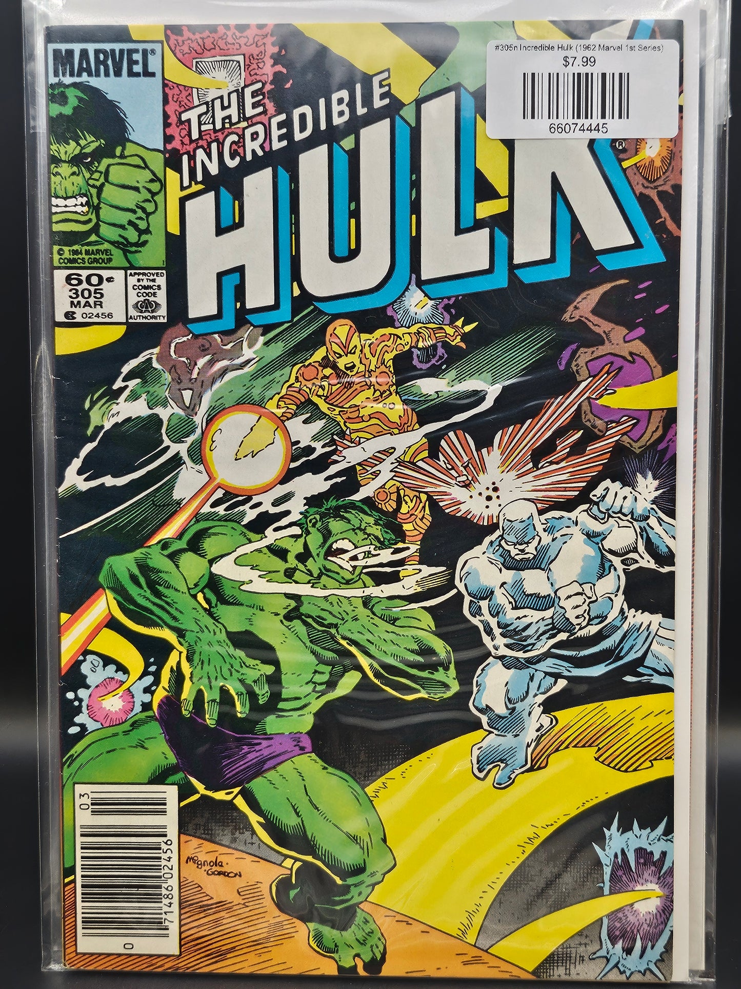 #305n Incredible Hulk (1962 Marvel 1st Series)