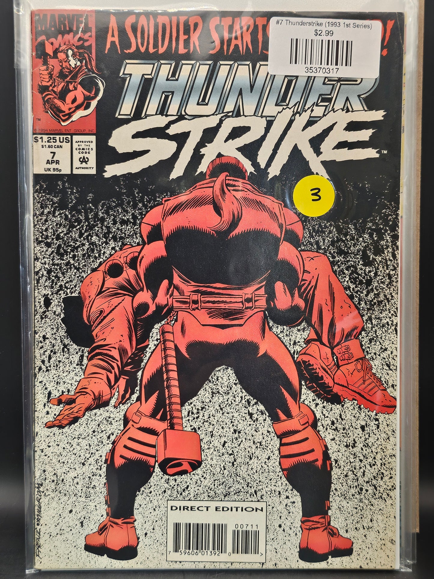 #7 Thunderstrike (1993 1st Series)