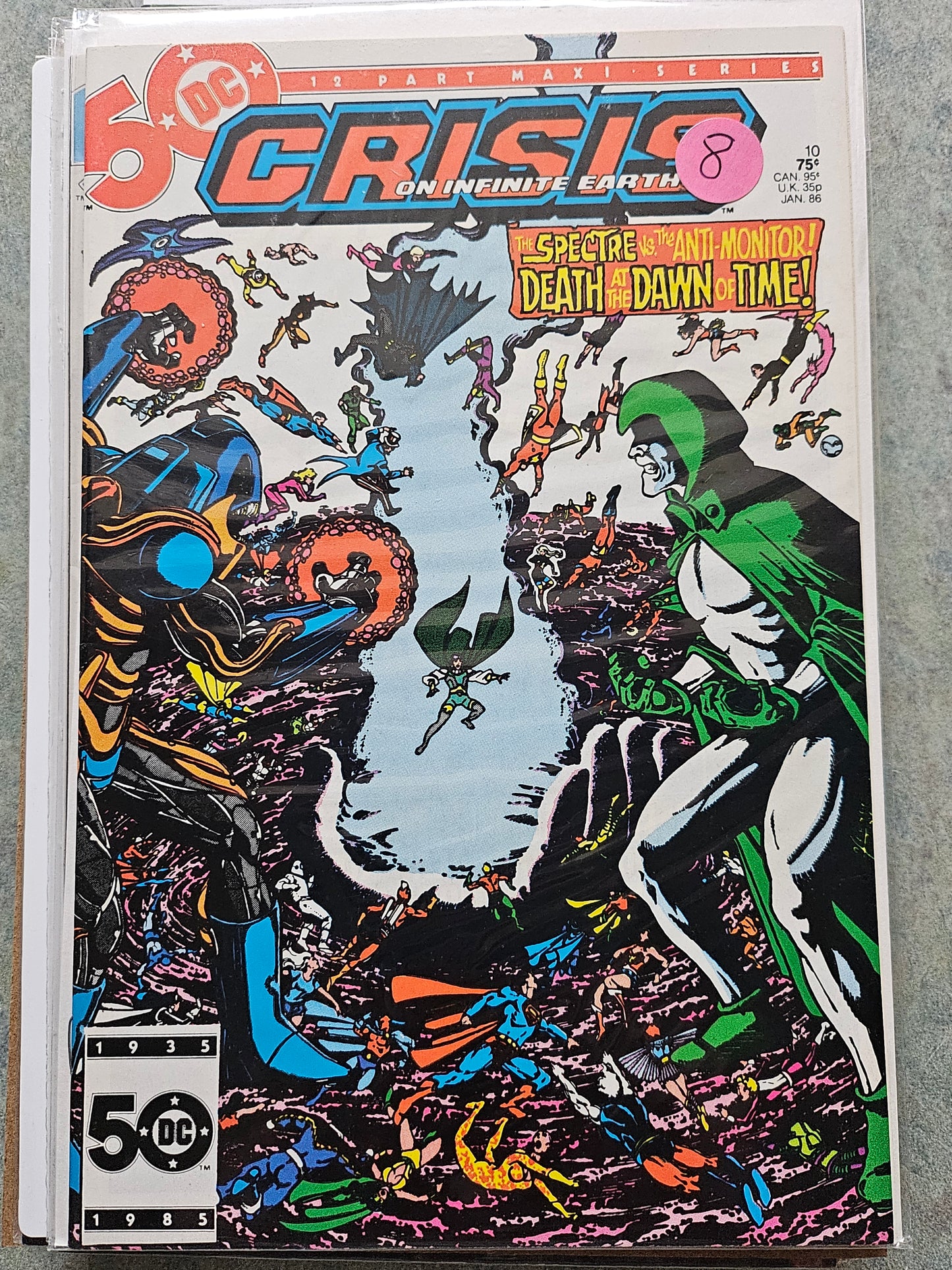 117.102 – Crisis on Infinite Earth - #10 -(LS) maxi series -1985-86