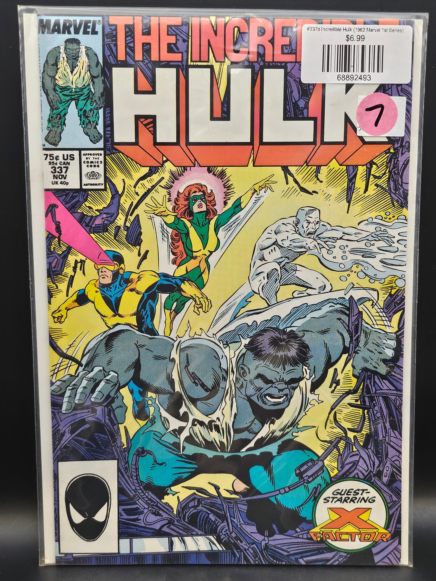 #337d Incredible Hulk (1962 Marvel 1st Series)